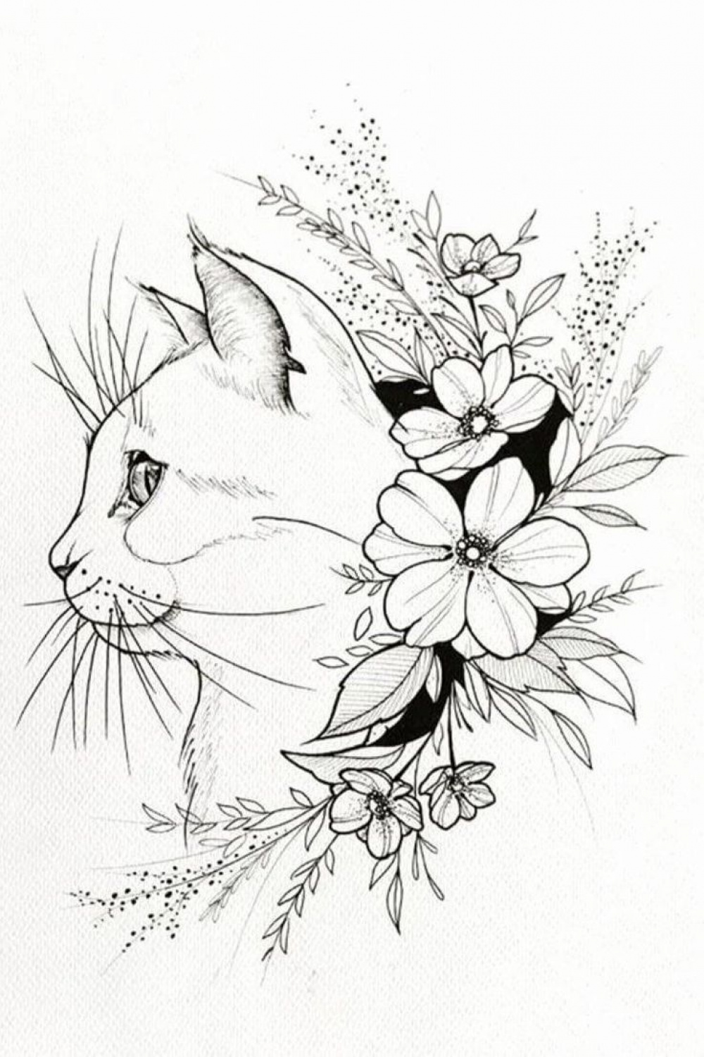 AMAZING CAT ART  Cat tattoo small, Cat tattoo, Cat tattoo designs