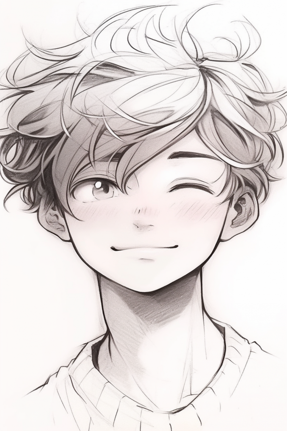 Anime and manga drawing tutorial  cute anime boy  anime boy face