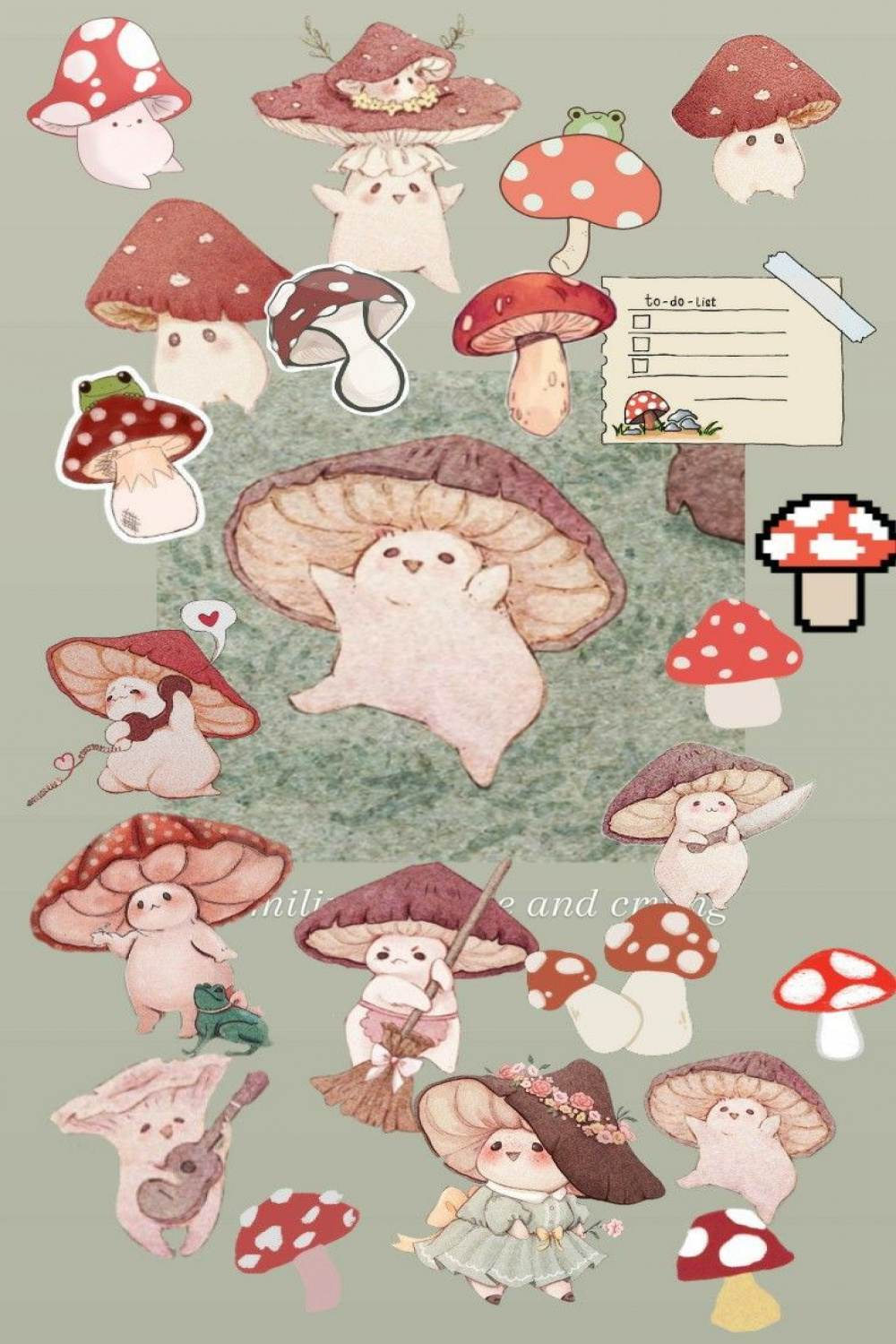 Cogumelos •° in   Cute drawings, Mushroom art, Cute patterns