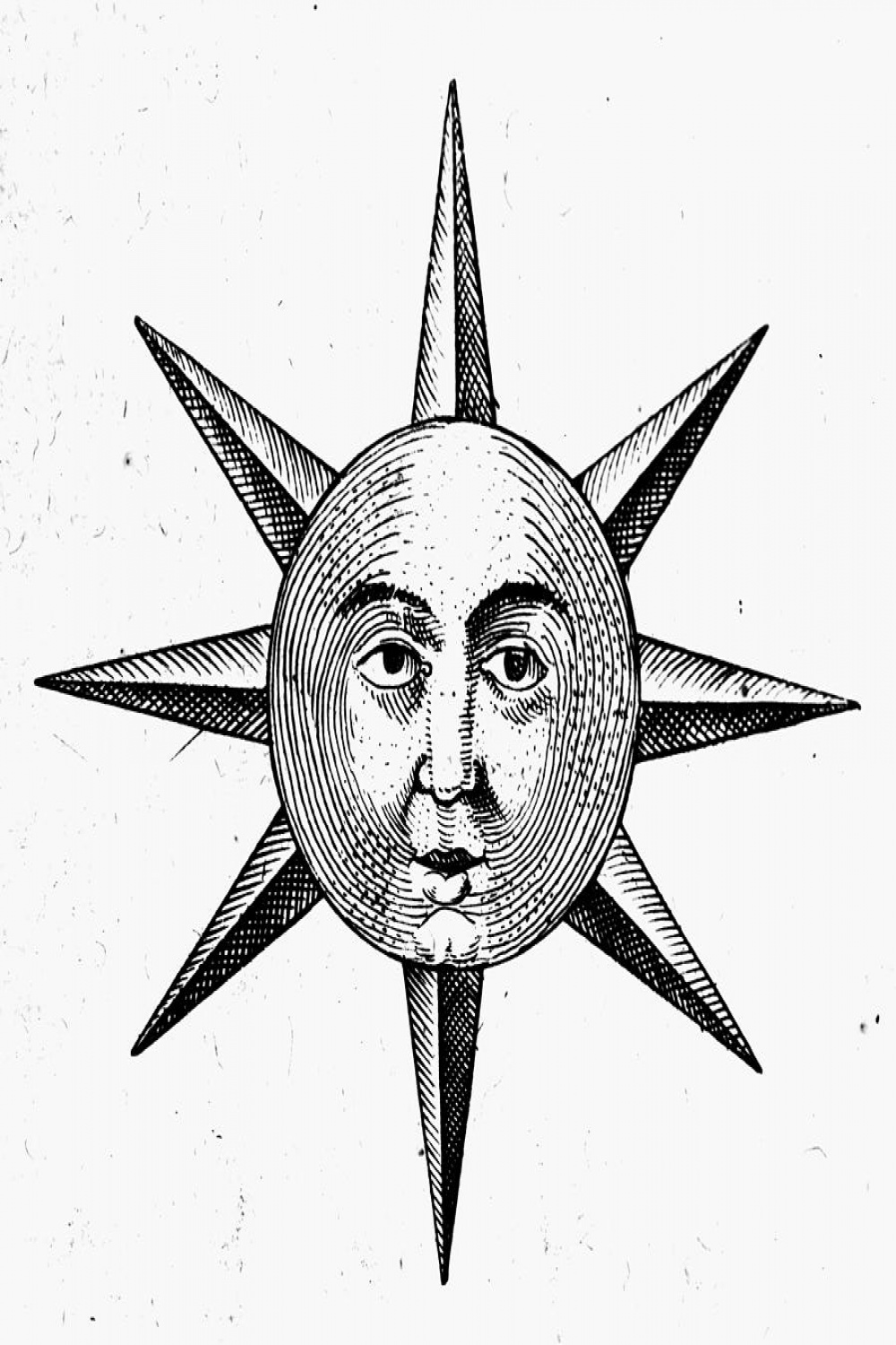 Decorative Sun Face by Granger