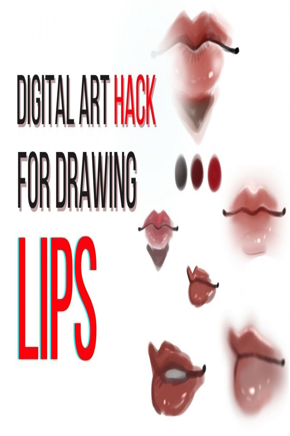 Digital Art Hack for Drawing Lips