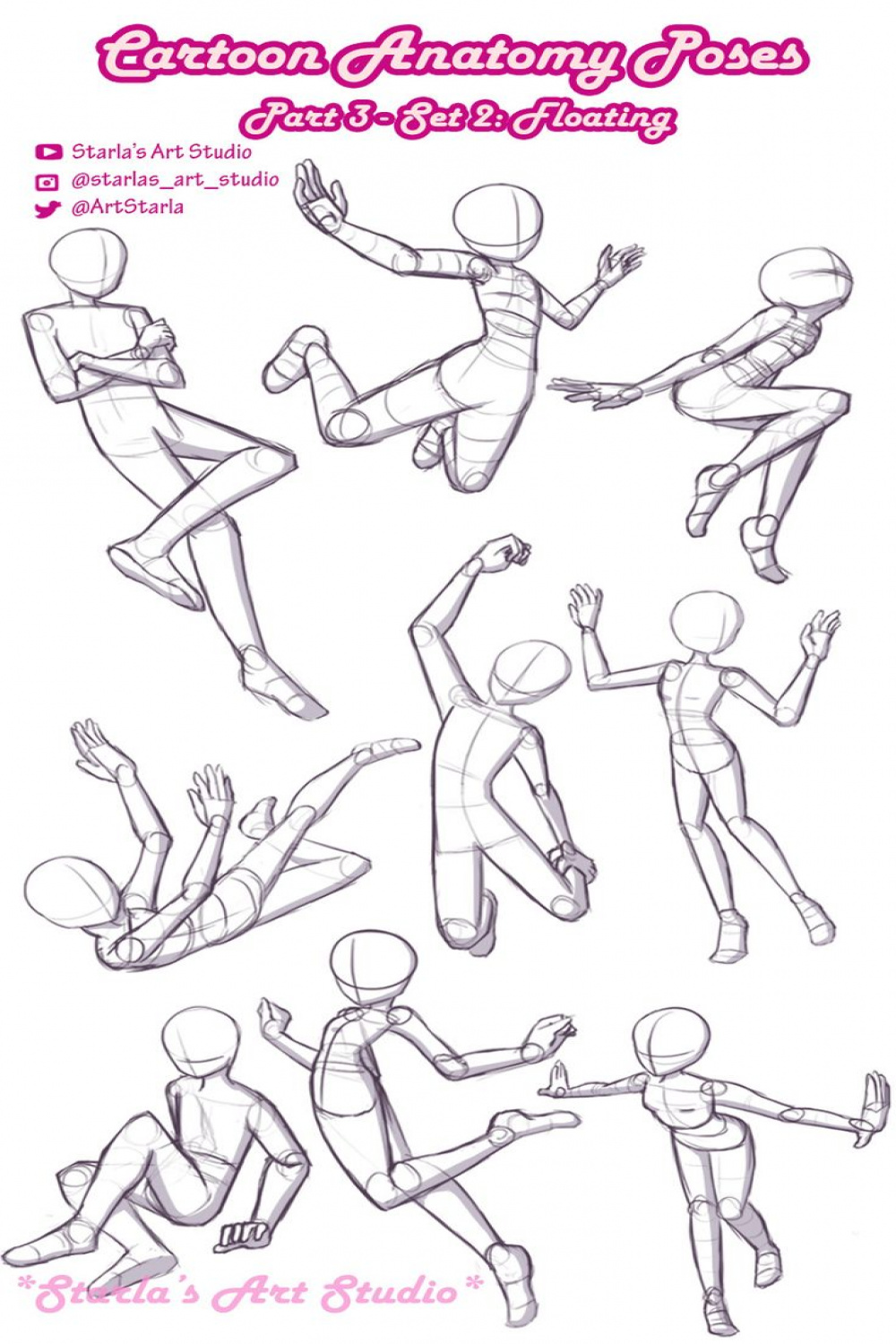 Drawing Cartoon Poses ~Starla