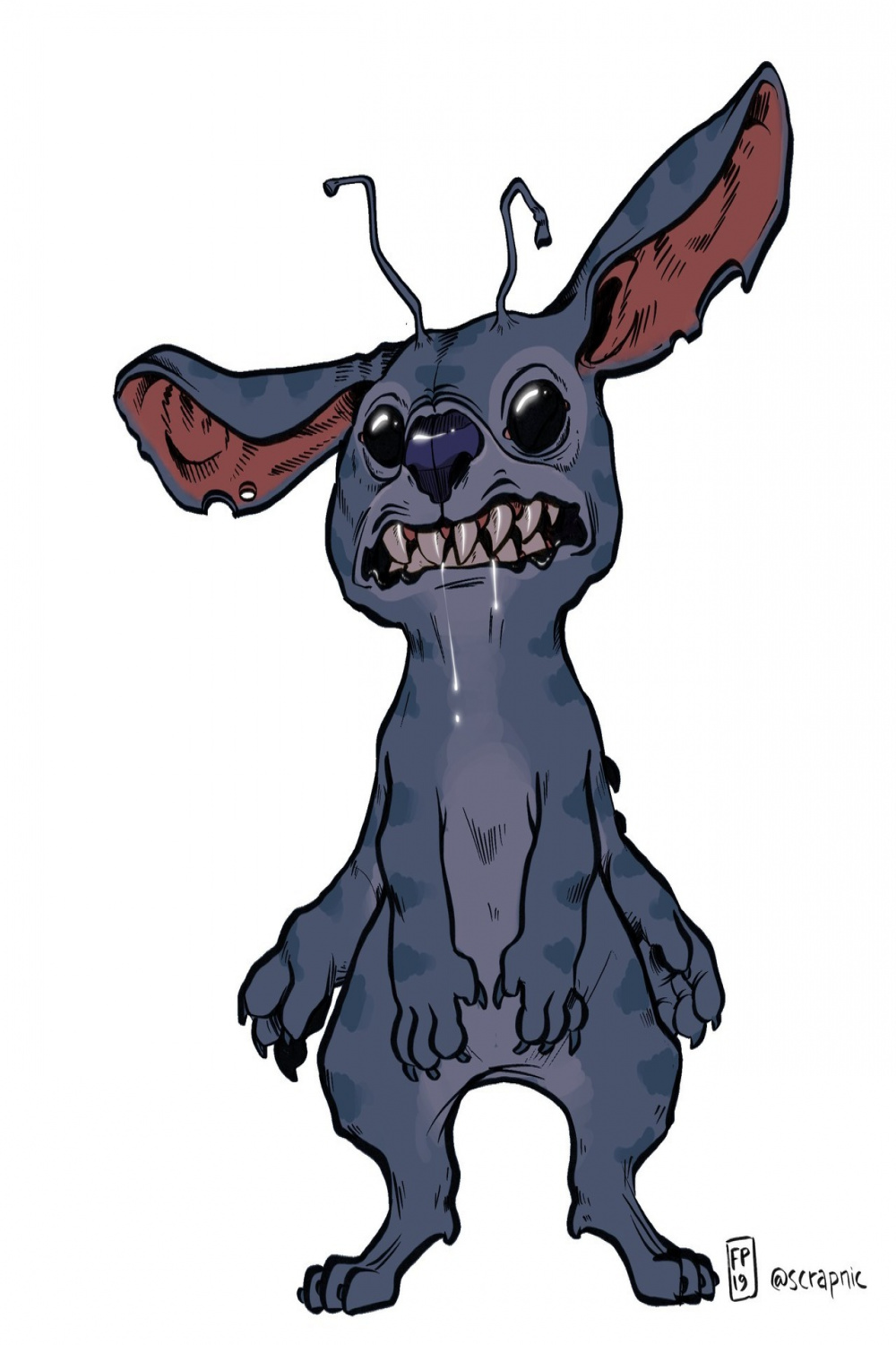 Experiments are my jam! — Stitch!! Stitch is so adorable I can