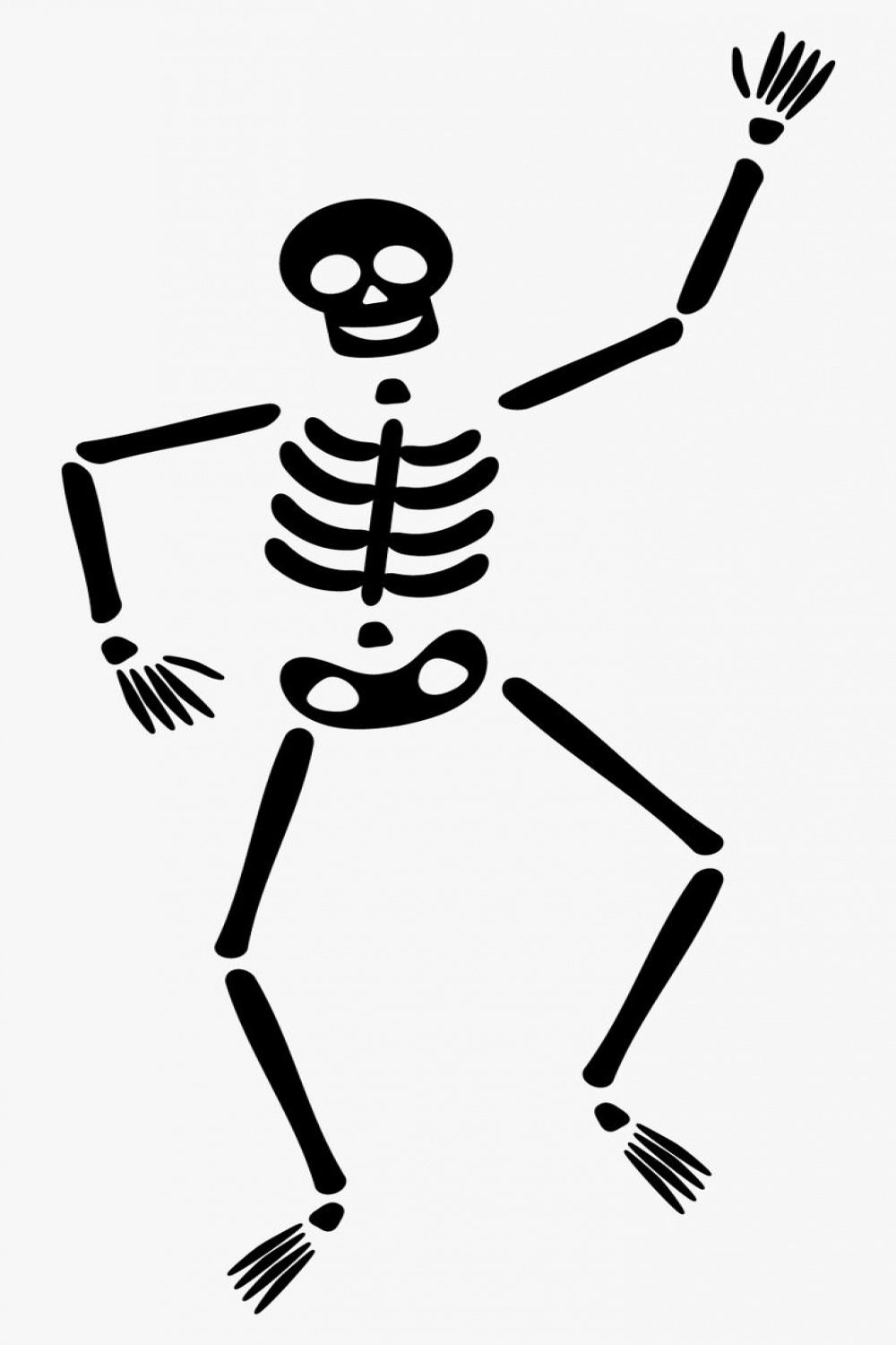 Halloween drawings, Skeleton drawing easy, Skeleton drawings