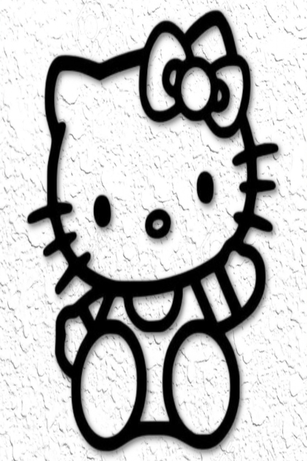 Hello Kitty wall art Hello kitty wall decor d fanart