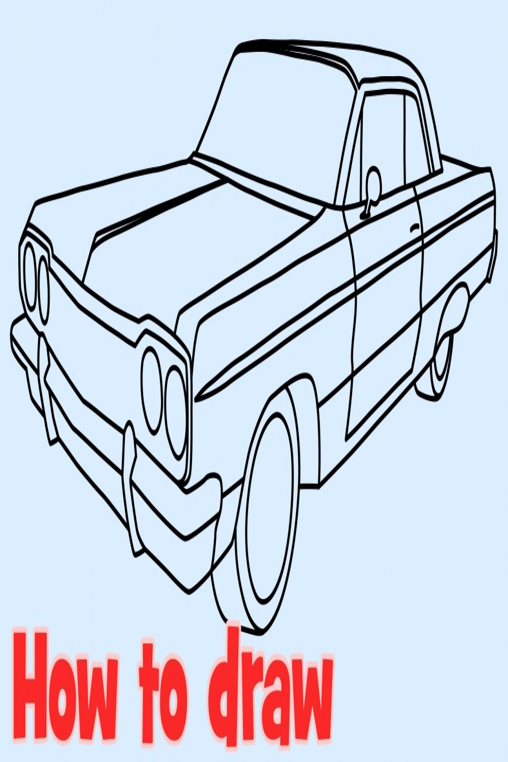 How to draw a car Chevrolet Impala lowrider﻿