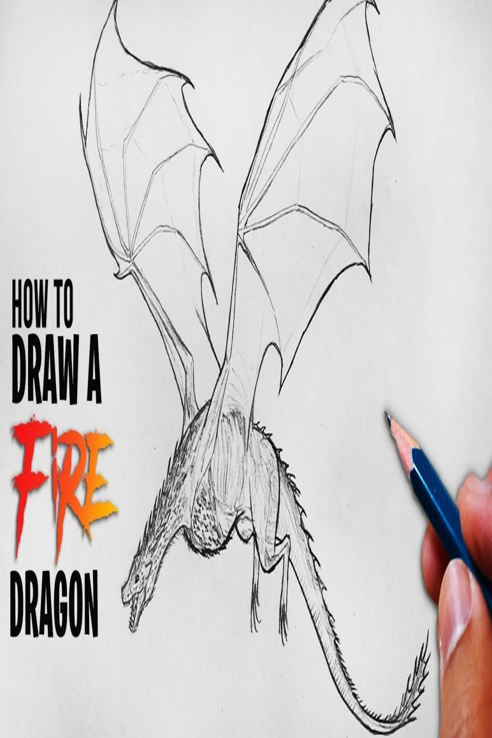 How To Draw a Dragon Easily  Step by Step Tutorial for Beginners