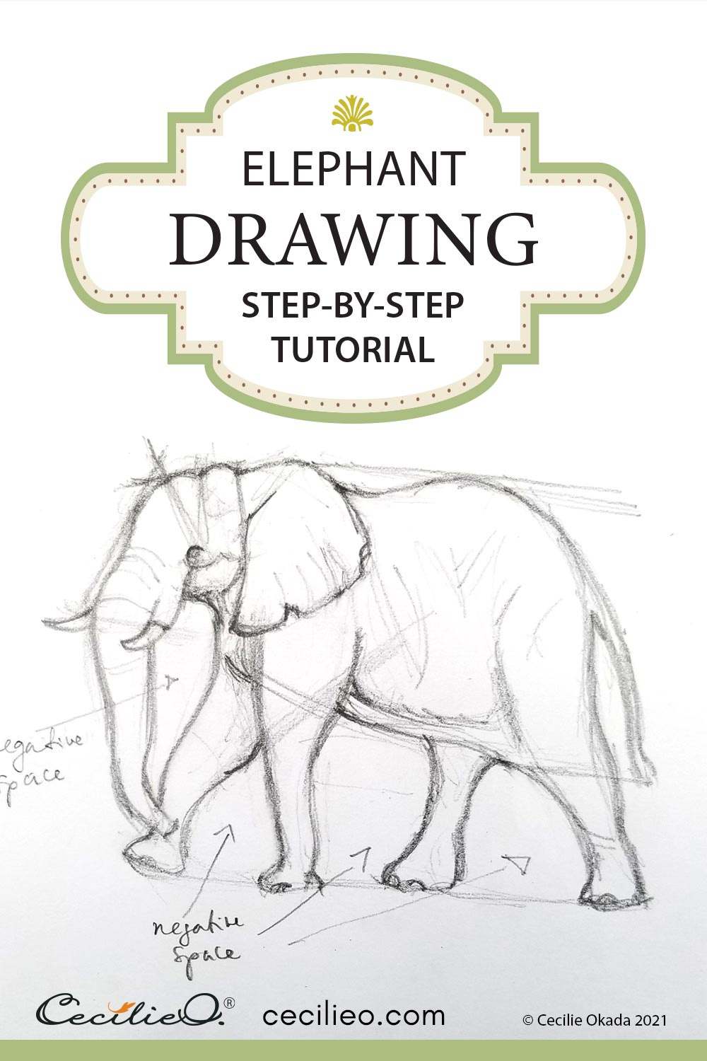 How to Draw an Elephant Easily, Step by Step