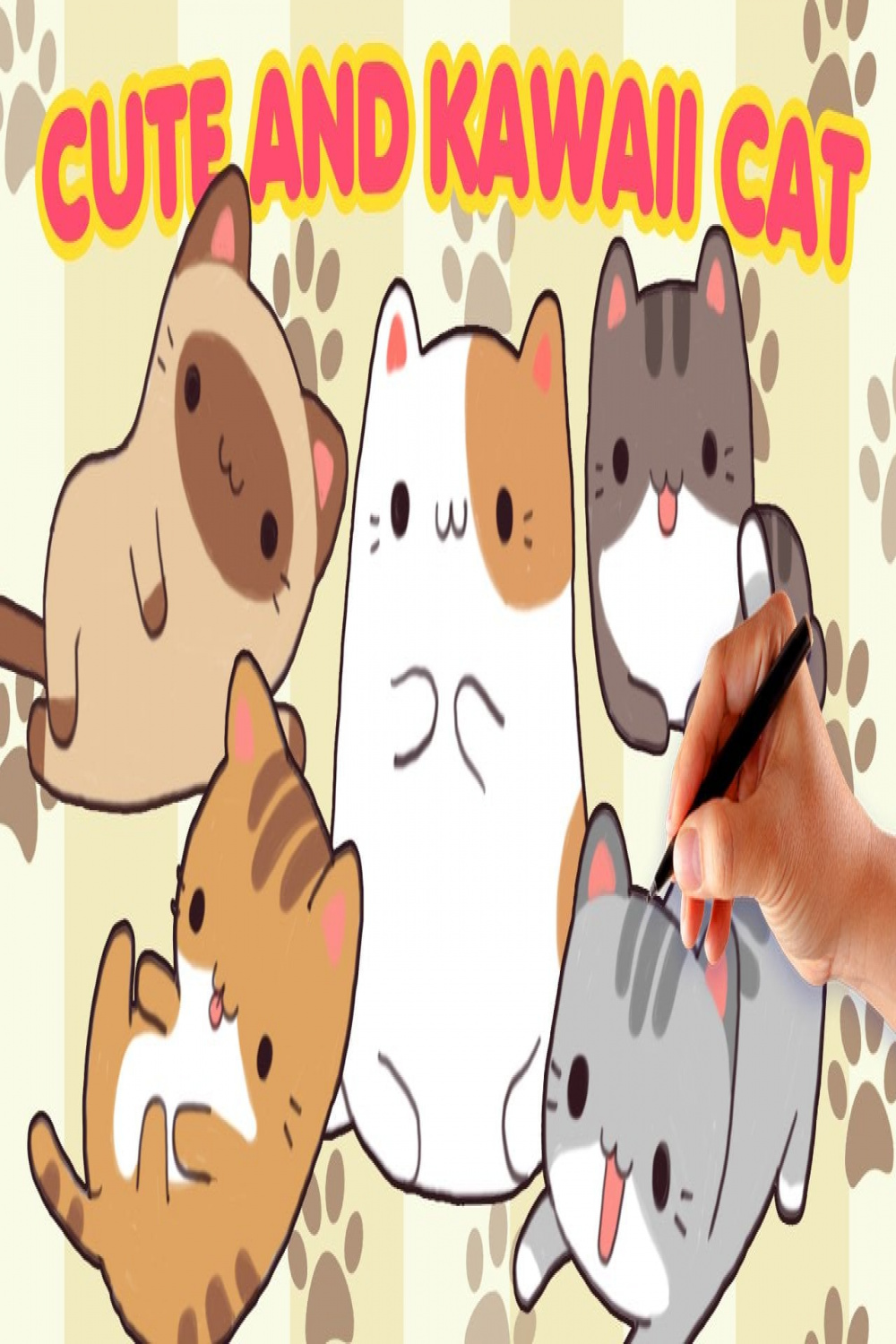 How To Draw Cute And Kawaii Cartoon Cat  Ecky O  Skillshare