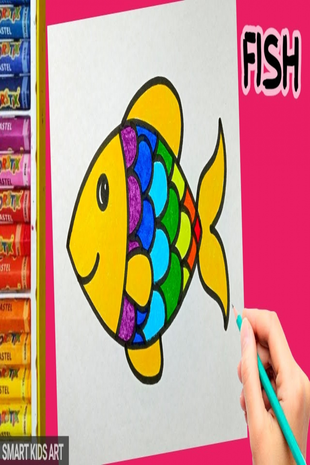 How To Draw Fish Step By Step  Fish Drawing  Smart Kids Art