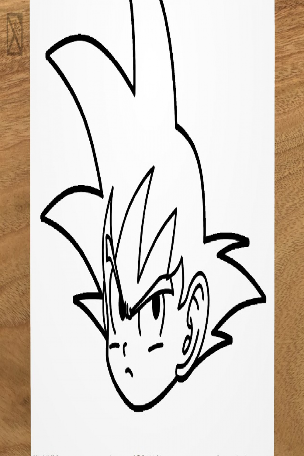 How to draw KID GOKU (Dragon Ball) step by step, EASY