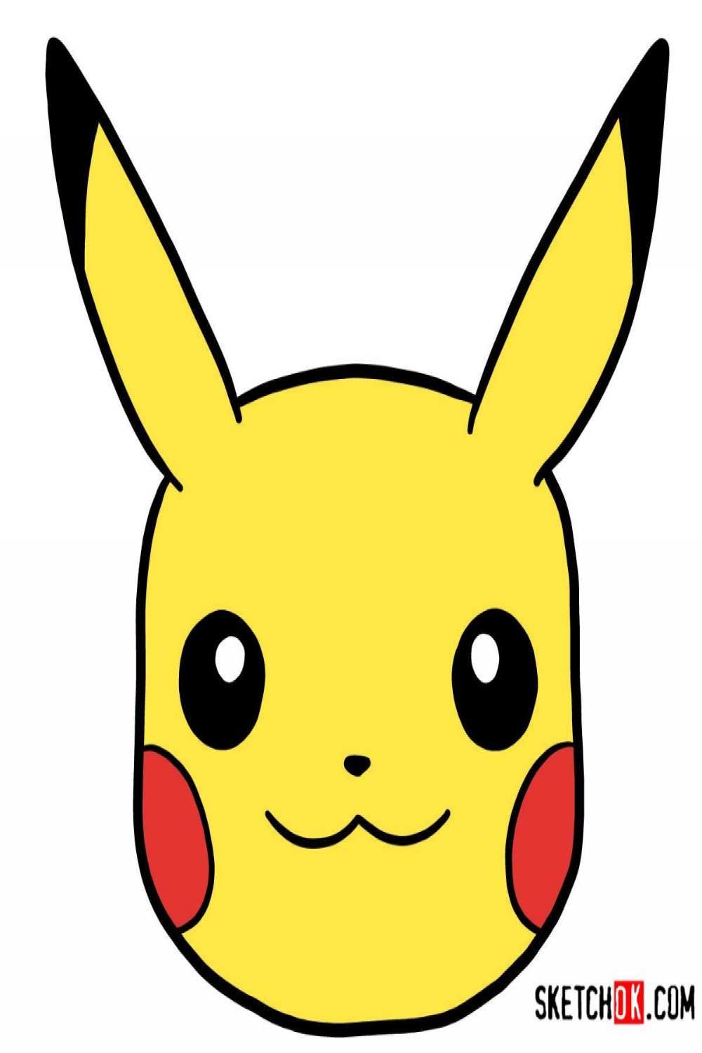 How to draw Pikachu