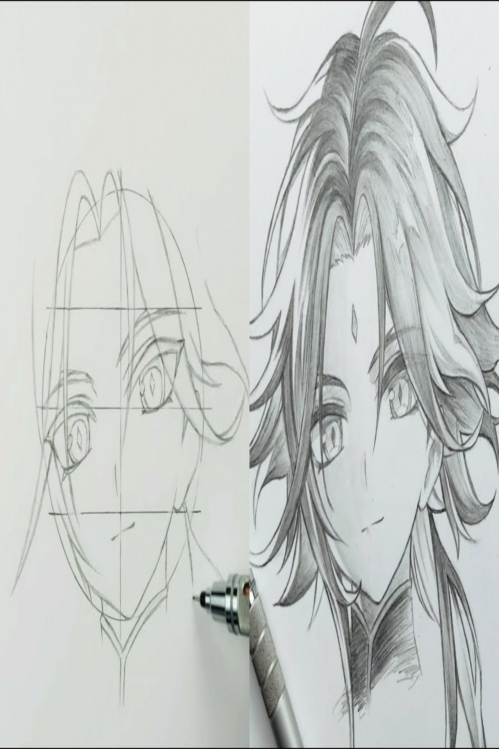 How To Draw Xiao with Ease !  Genshin Impact  ss_art