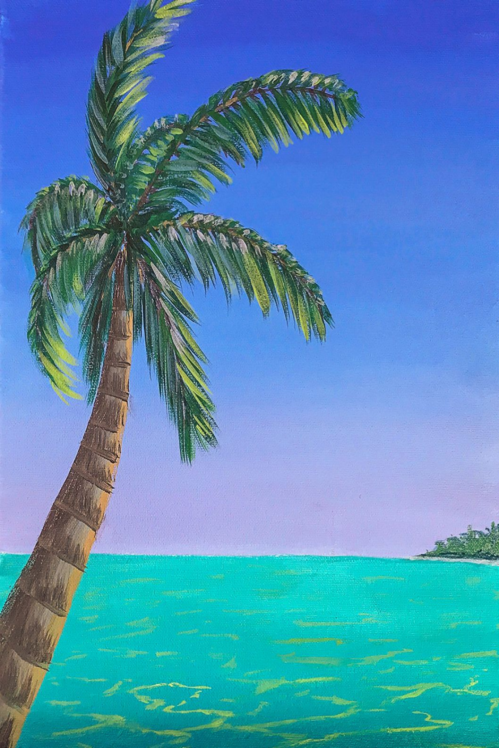 How To Paint Palm Trees in Acrylics