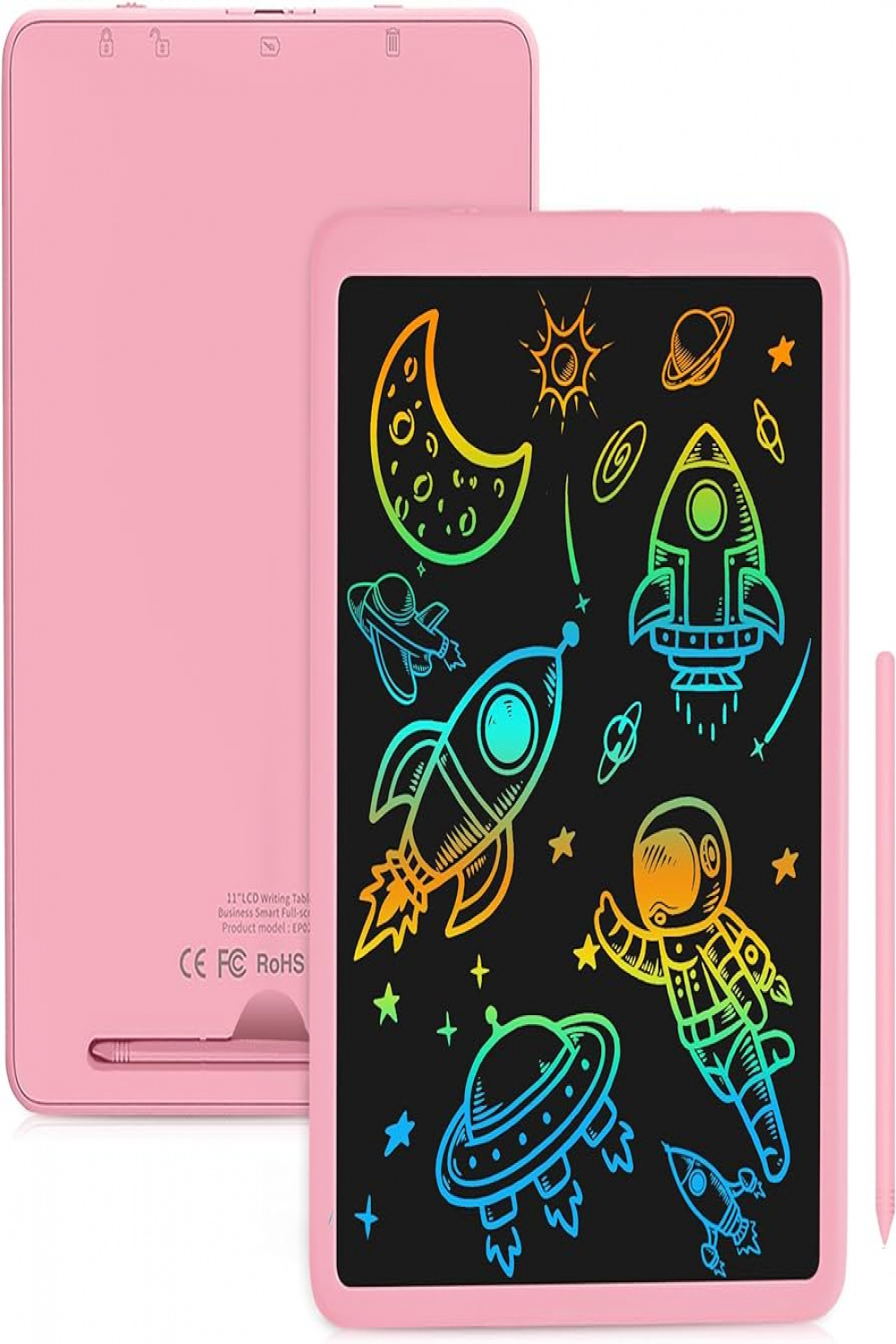 Inch Digital Ewriter Electronic Graphic Drawing Tablet Erasable Portable  Doodle LCD Writing Tablet Pink