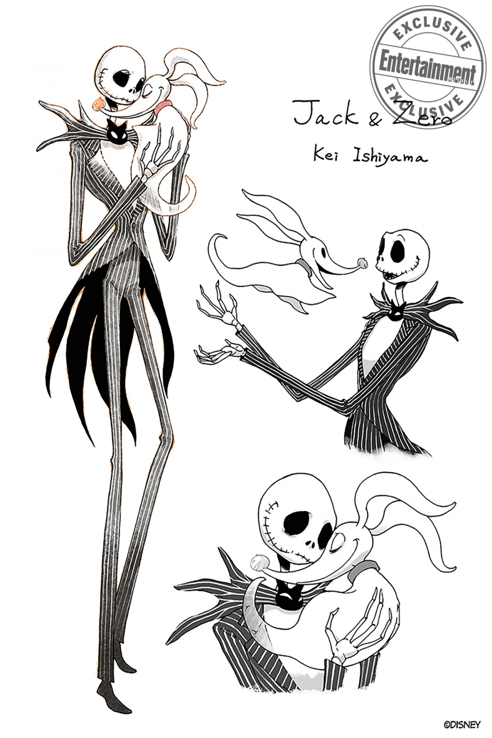 Jack and Zero get redesigned for <em>Nightmare Before Christma