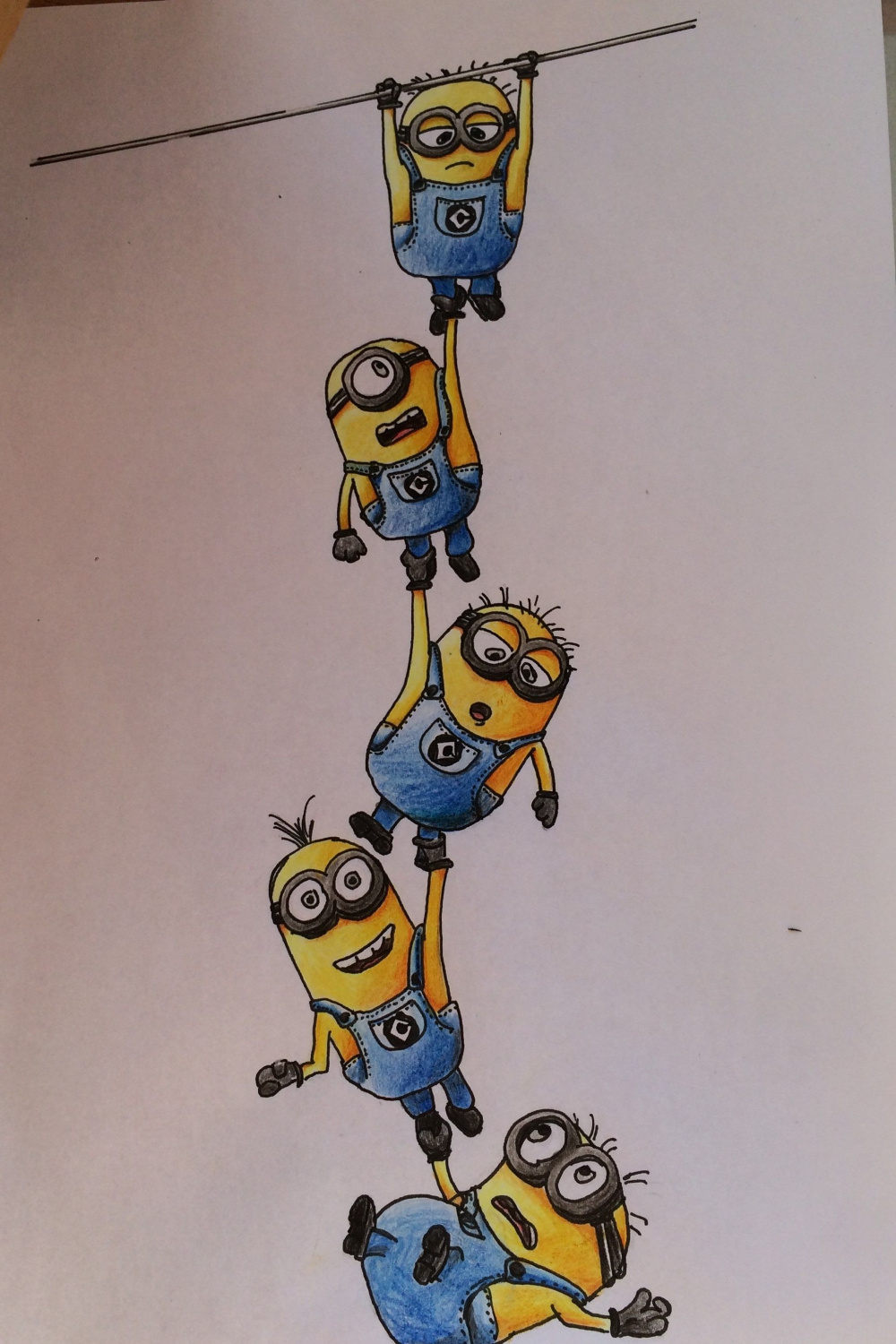 minions drawing  Minion zeichnung, Hübsche zeichnungen, Graffiti