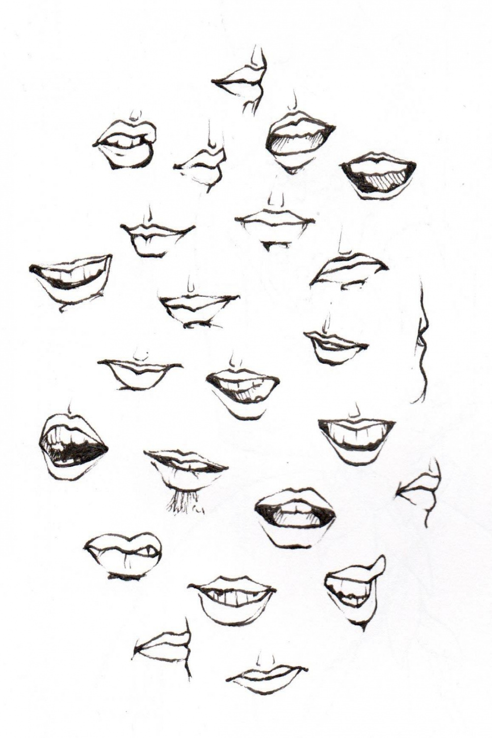 Perfect Lips Drawing Reference And Description  Lips drawing