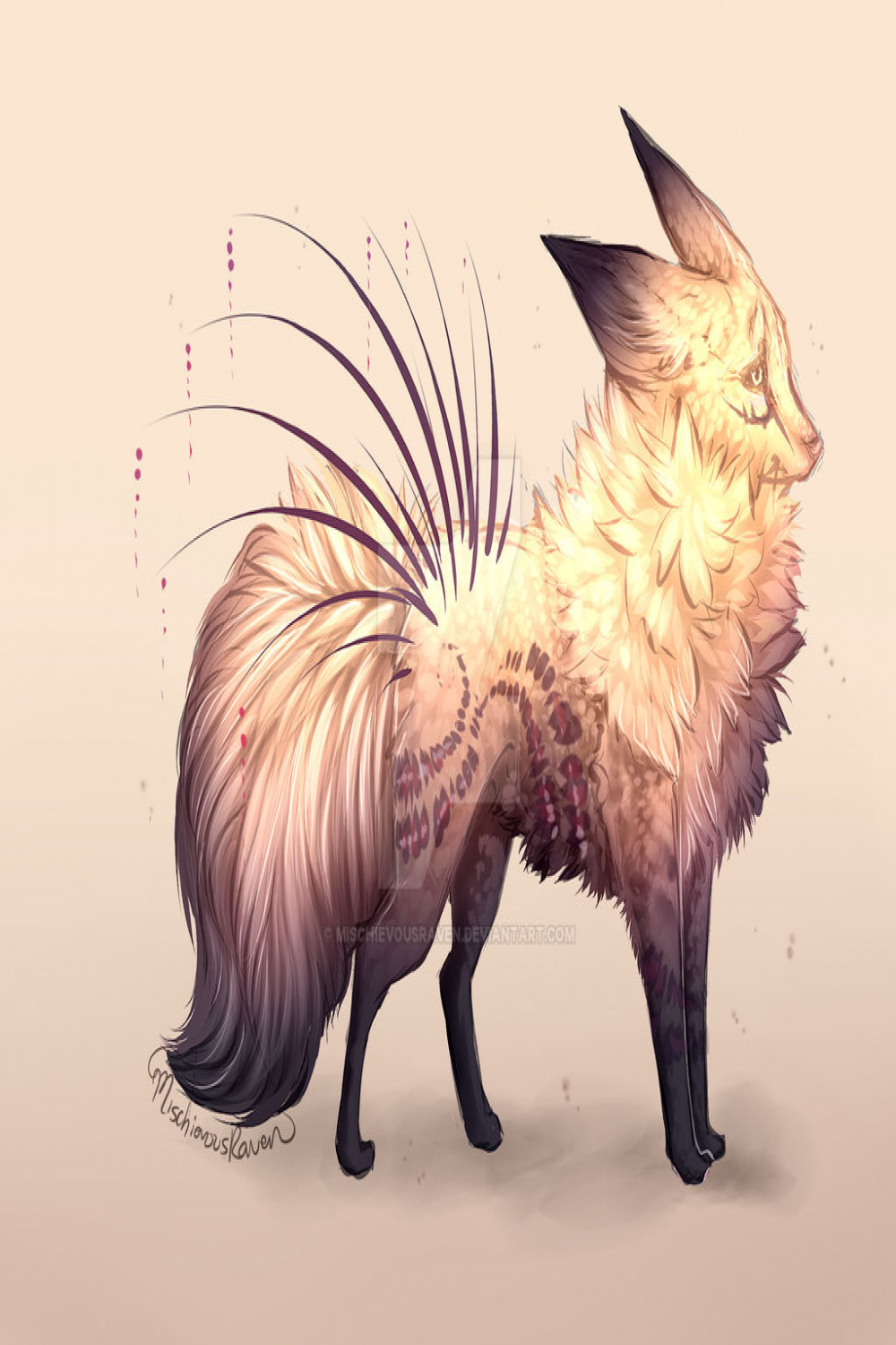 QuillDog: Morning Mystic Fox (PENDING!) by MischievousRaven on