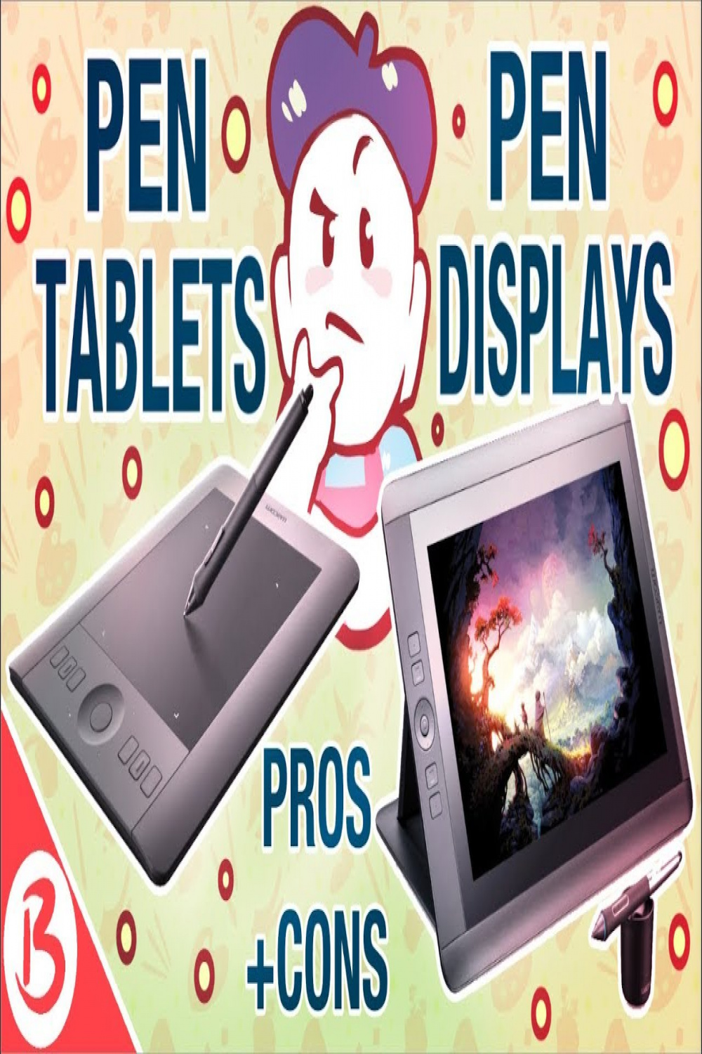 REGULAR ART TABLETS VS SCREEN TABLETS - HOW THEY WORK + PROS AND CONS