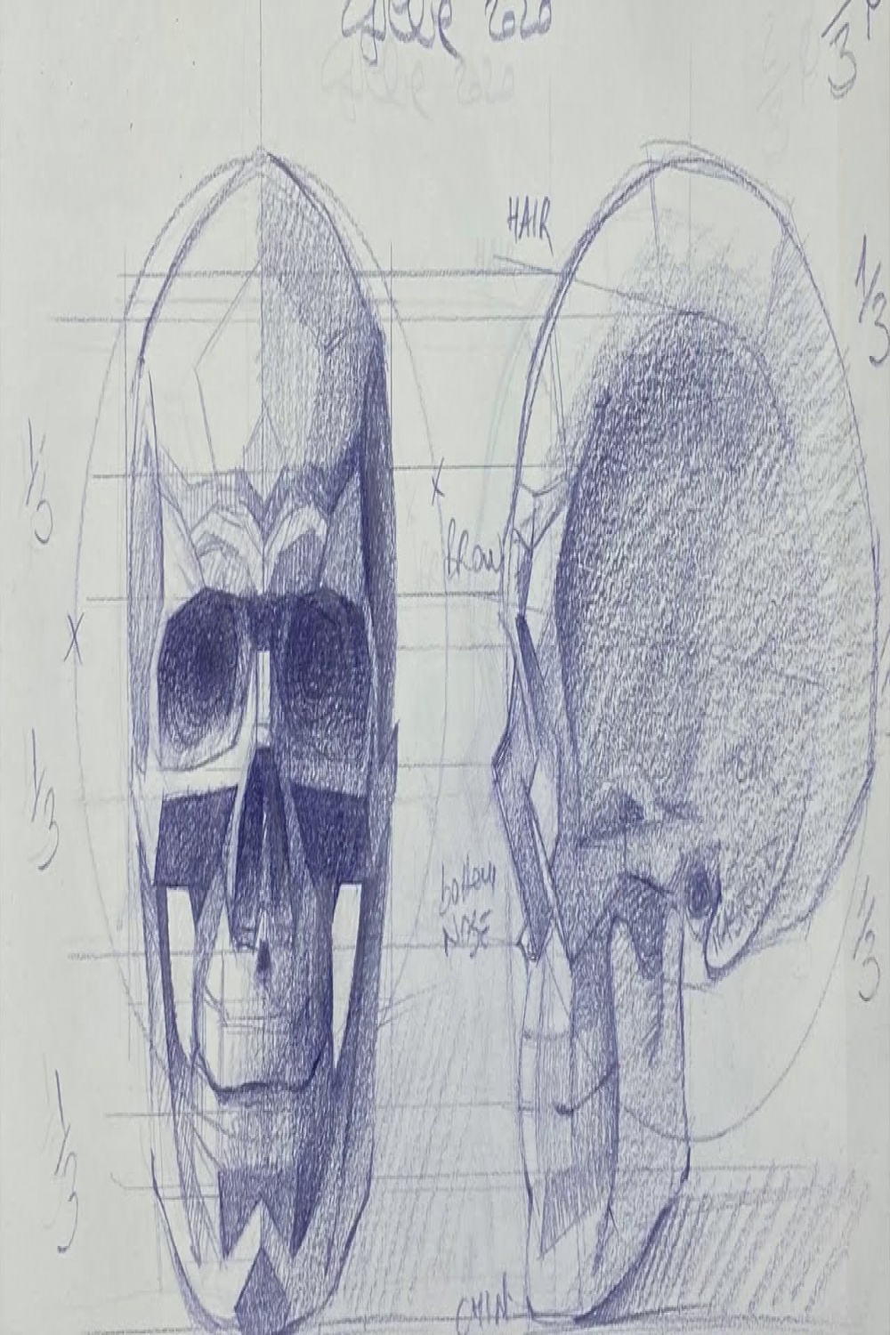 Skull Loomis method - teaser