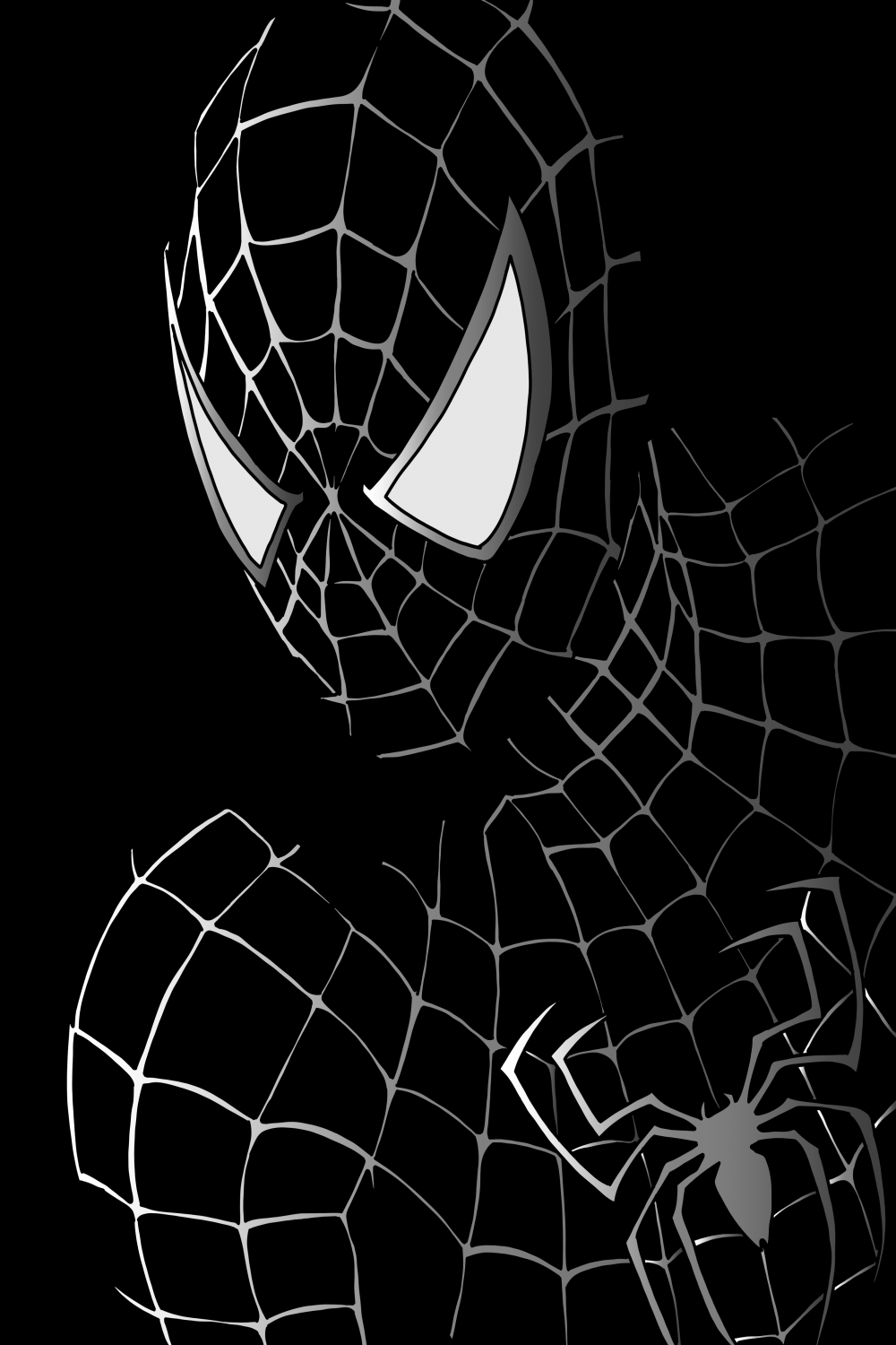 Spider-Man  Black Suit by KND-Art on DeviantArt