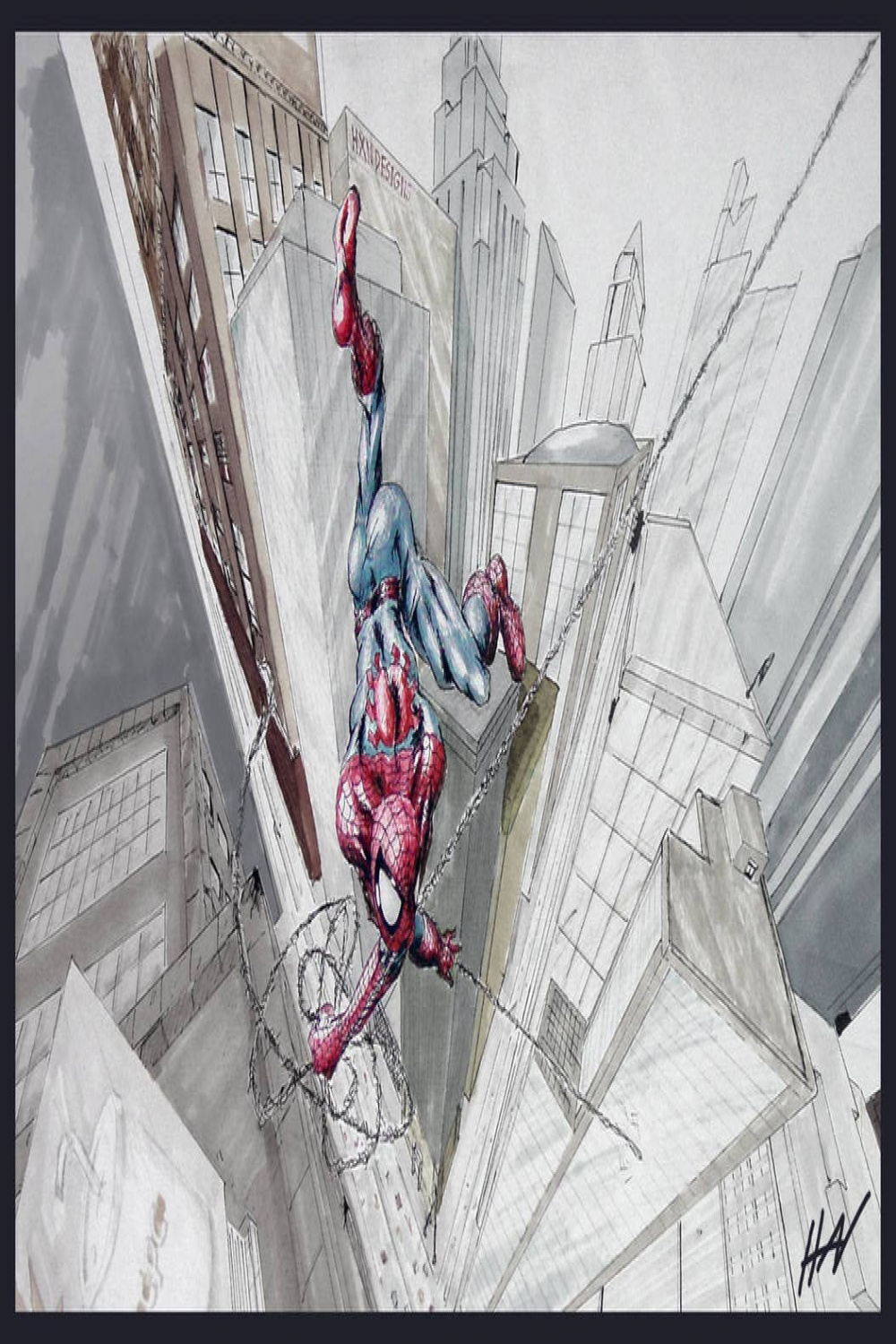 Spidey in Three Point by Hoabert on DeviantArt