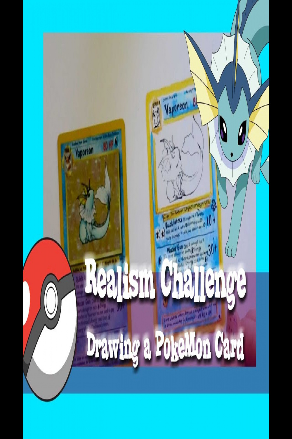 The REALISM CHALLENGE Drawing a POKEMON Card- @dramaticparrot