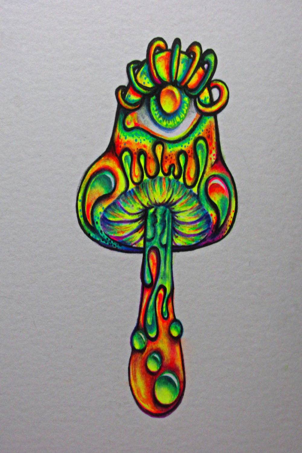 Trippy Mushroom by NicoDauk on DeviantArt