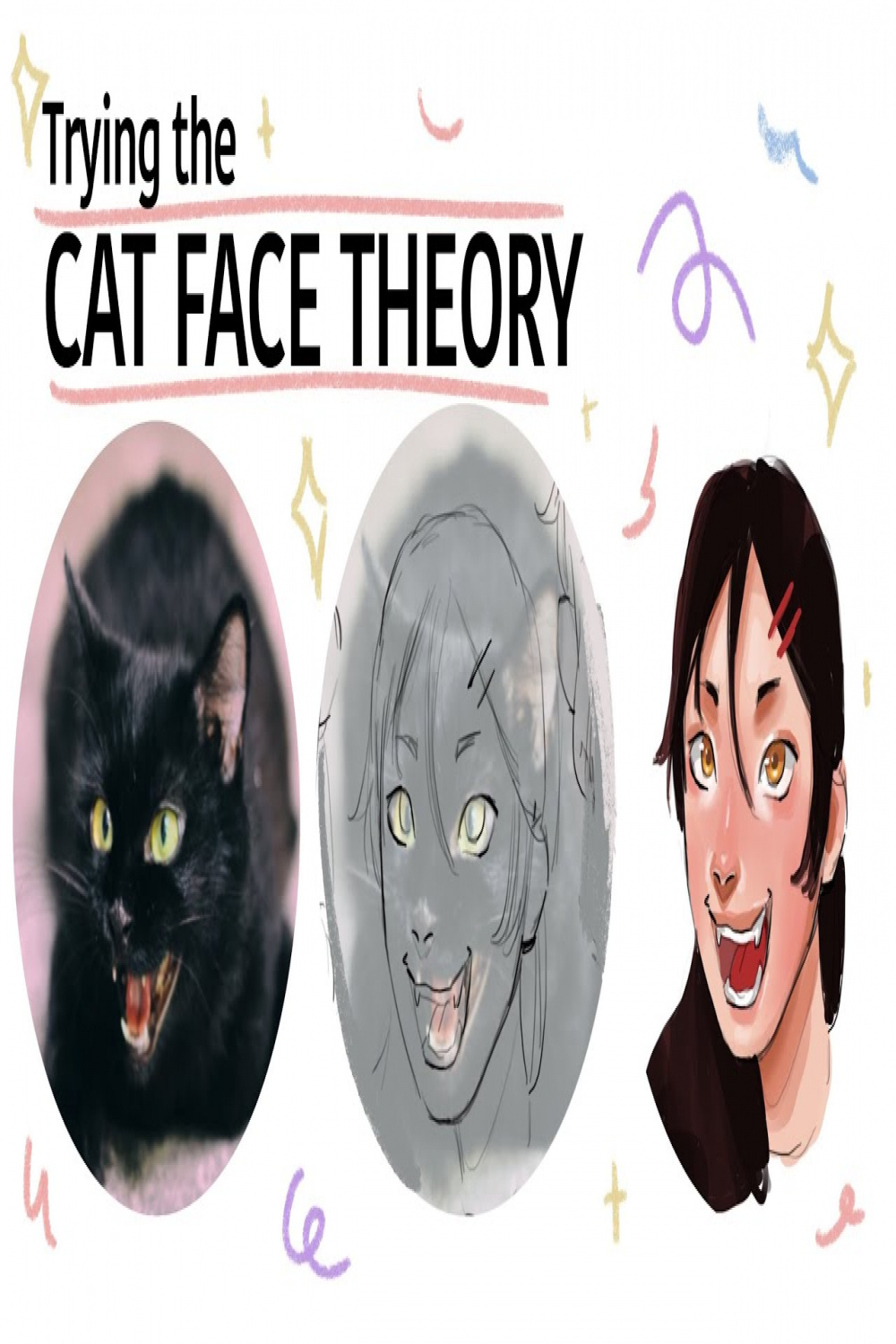 ☆Trying the CAT FACE THEORY☆ with different cat breeds