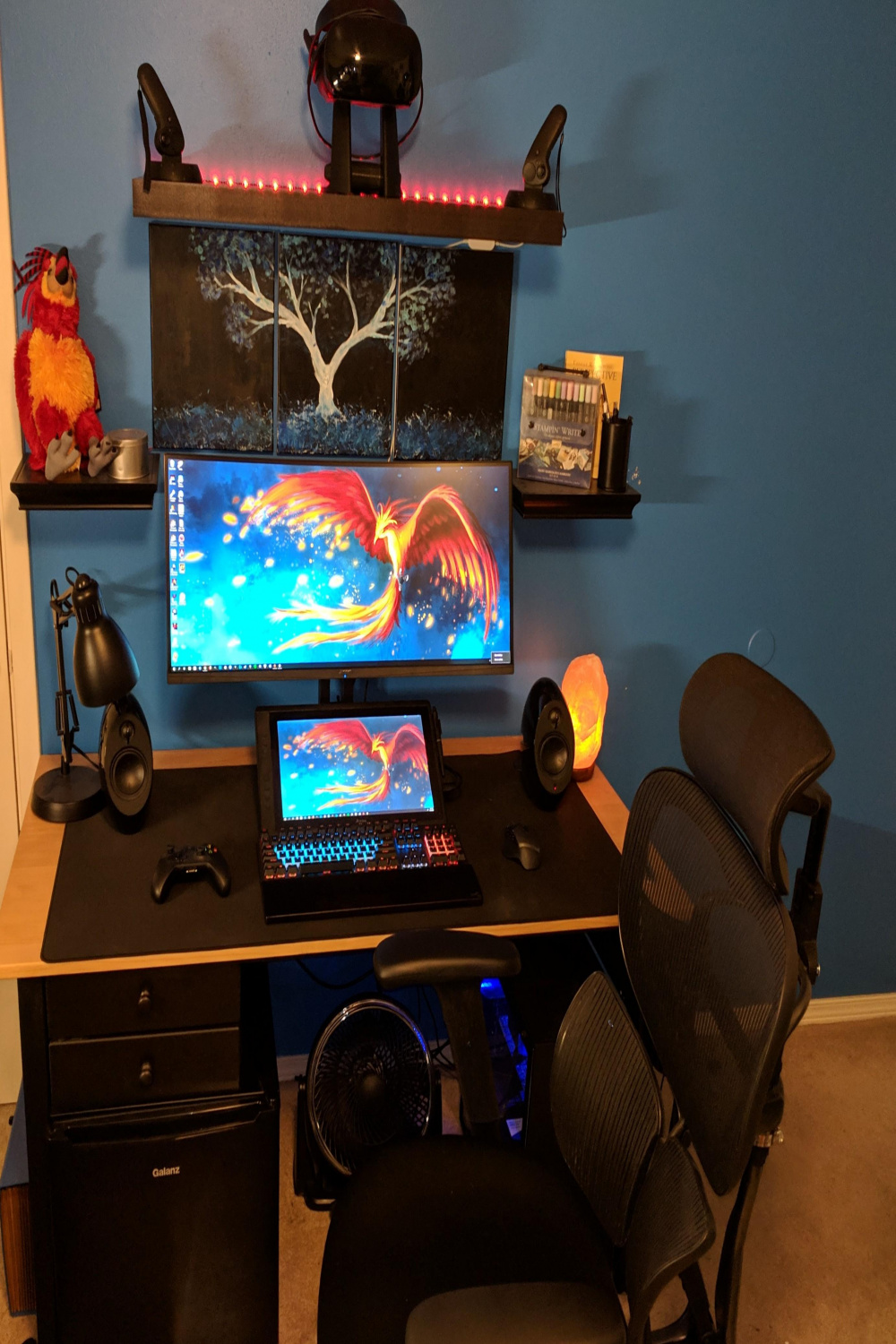 Ultrawide and drawing tablet : r/battlestations