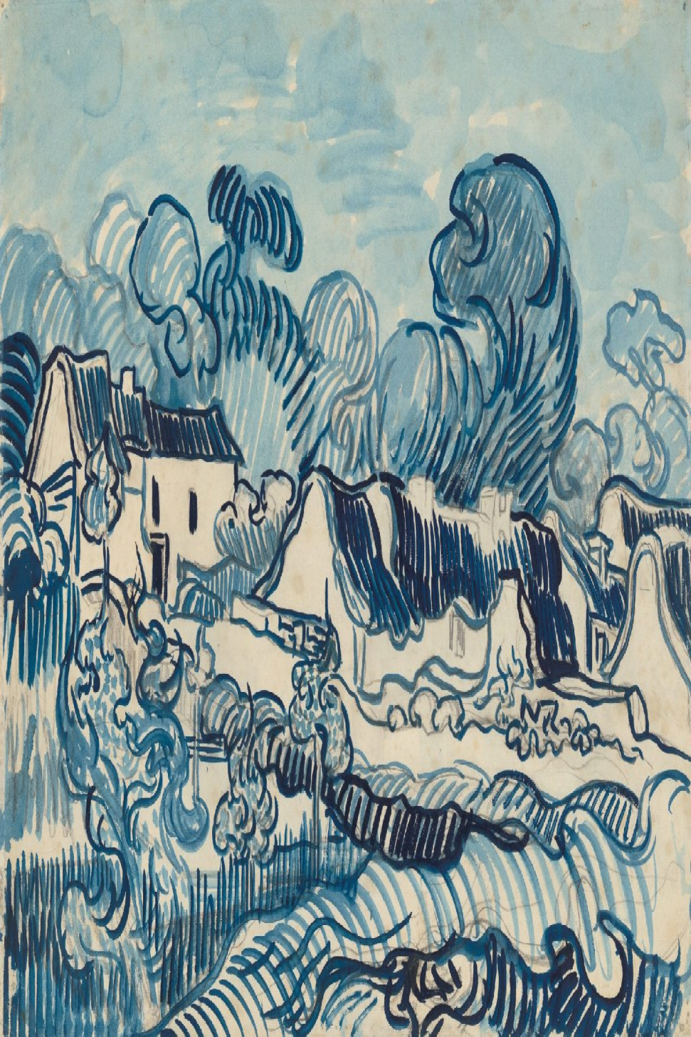 Vincent van Gogh - Landscape with Houses - Van Gogh Museum