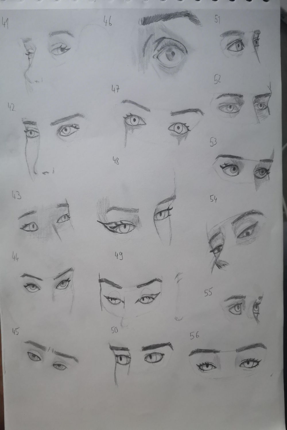 Doing the  eyes challenge and I need help, I think the front