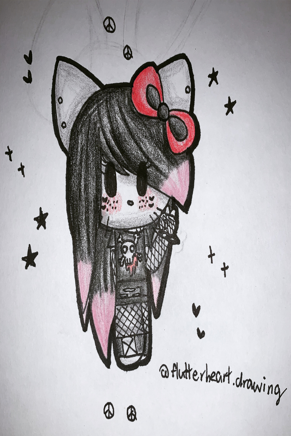 Emo Hello Kitty by flutterheartkawaii on DeviantArt