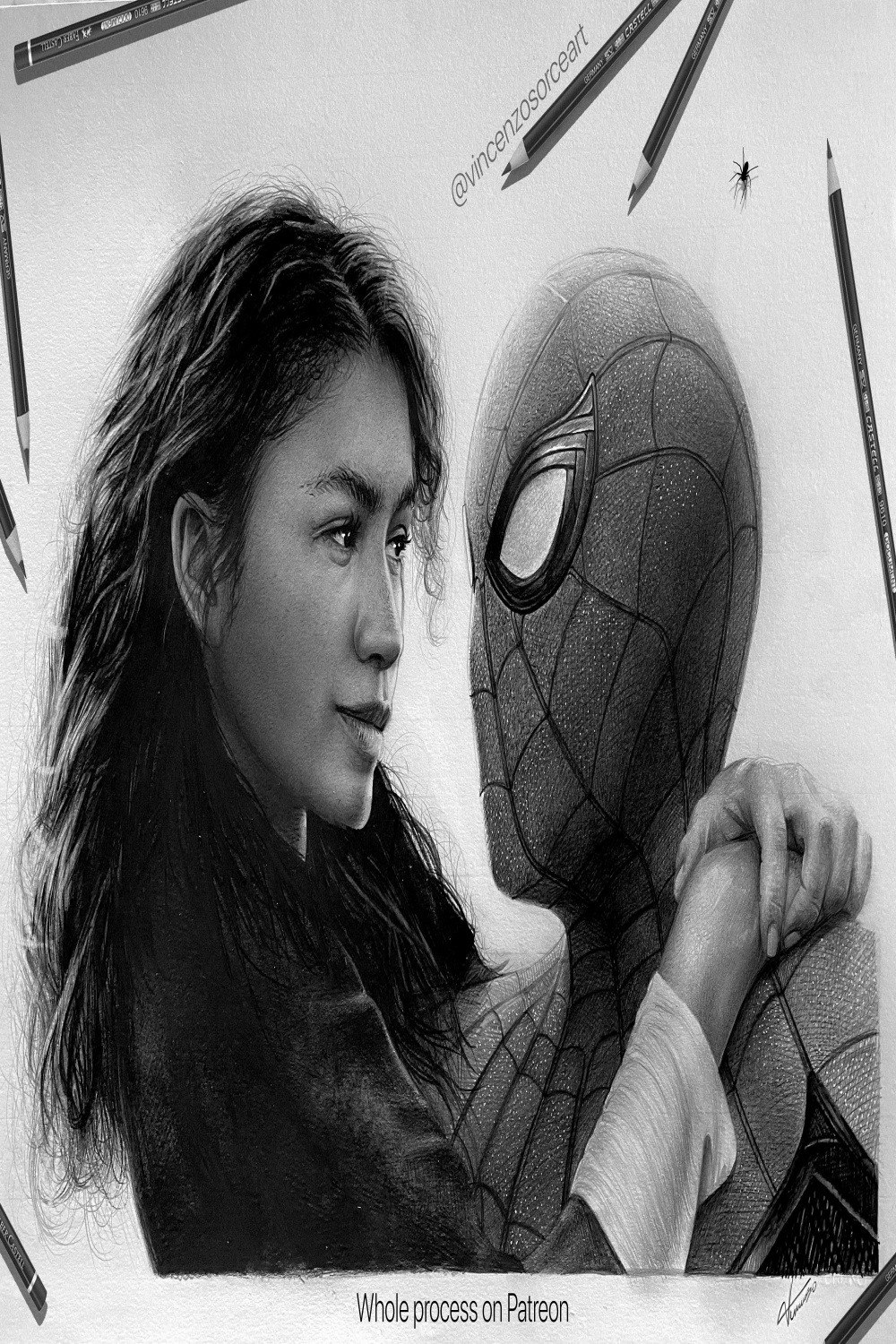 Finally finished!! Spider-Man And MJ! (Zendaya) IG