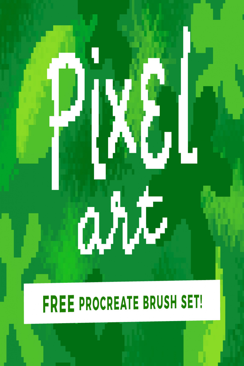 FREE Pixel Art for Procreate Brush Set • Bardot Brush