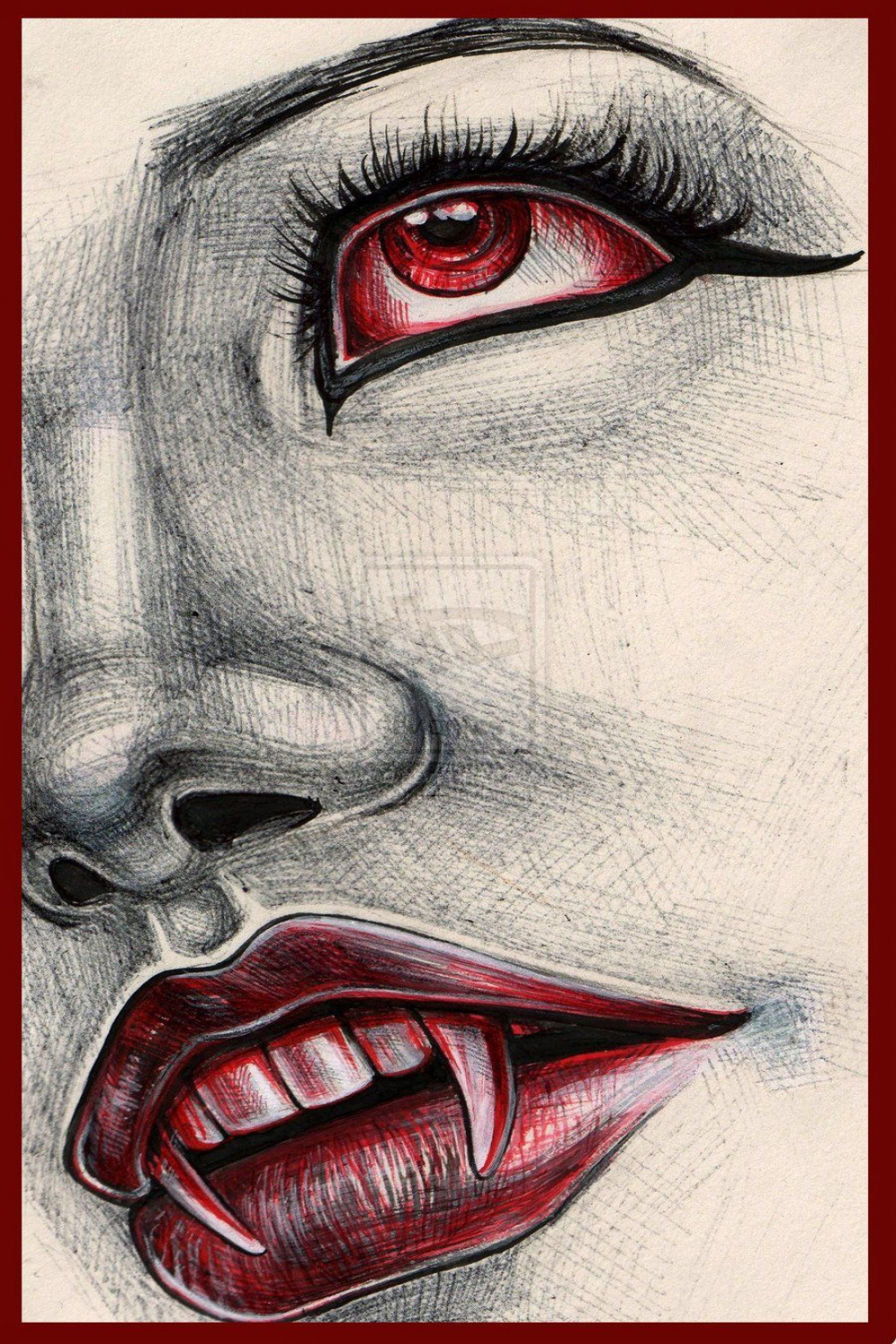 Halloween drawings, Pencil drawing pictures, Vampire drawings