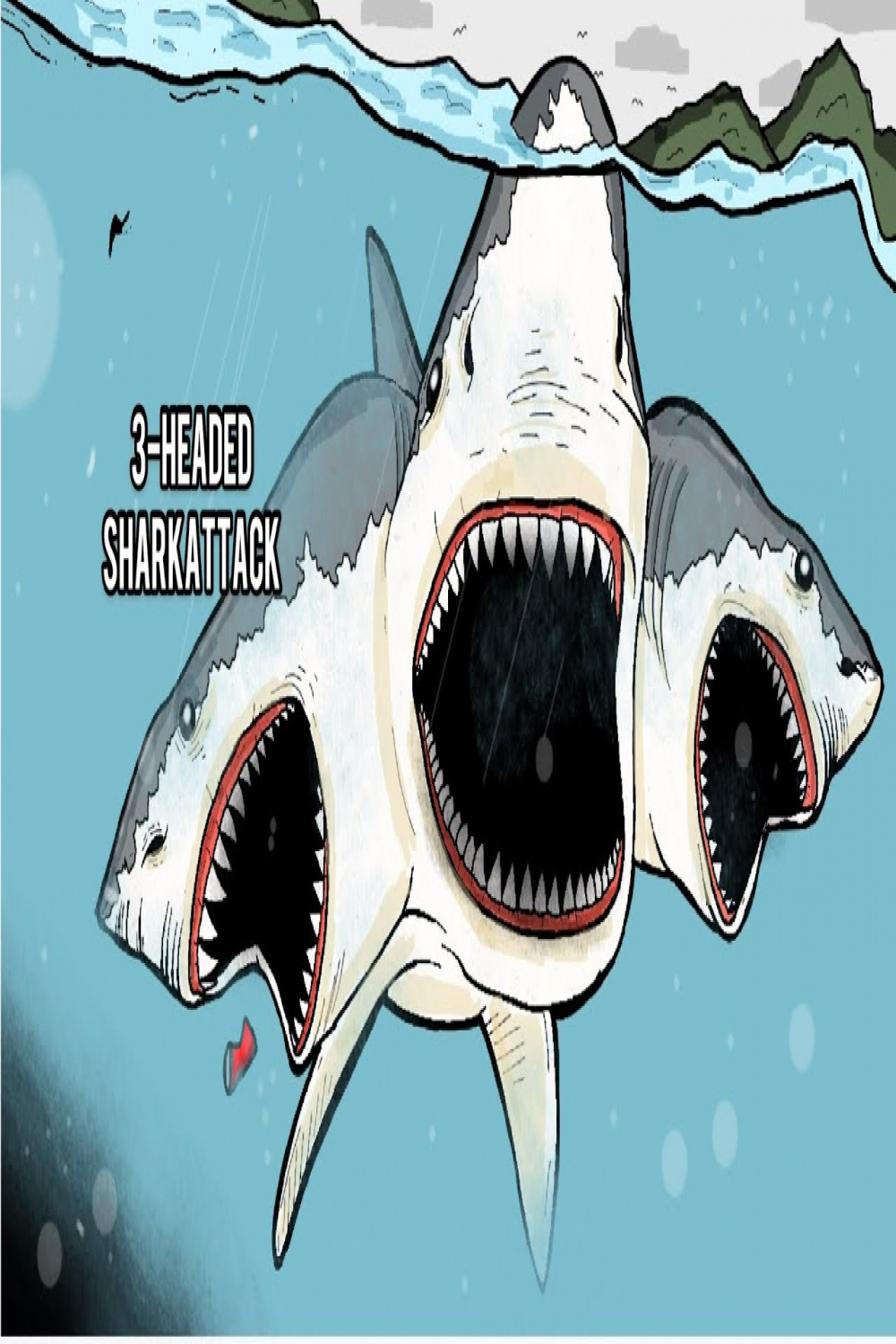 -Headed Shark Attack [DRAWING]#8