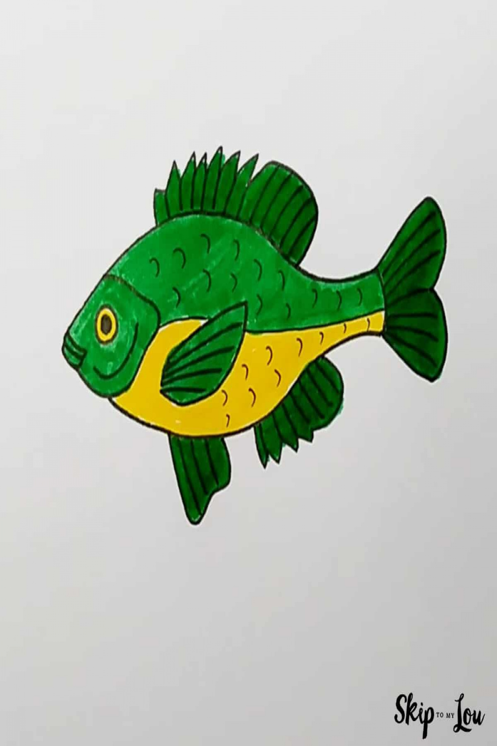 How to Draw a Fish  Skip To My Lou