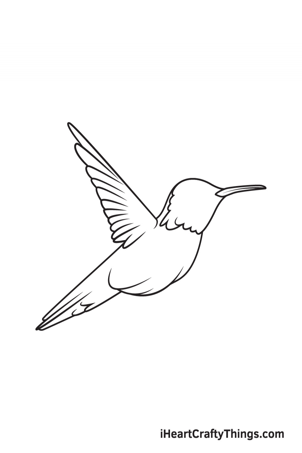 How to Draw a Hummingbird — Step by Step Guide – I Heart Crafty Things