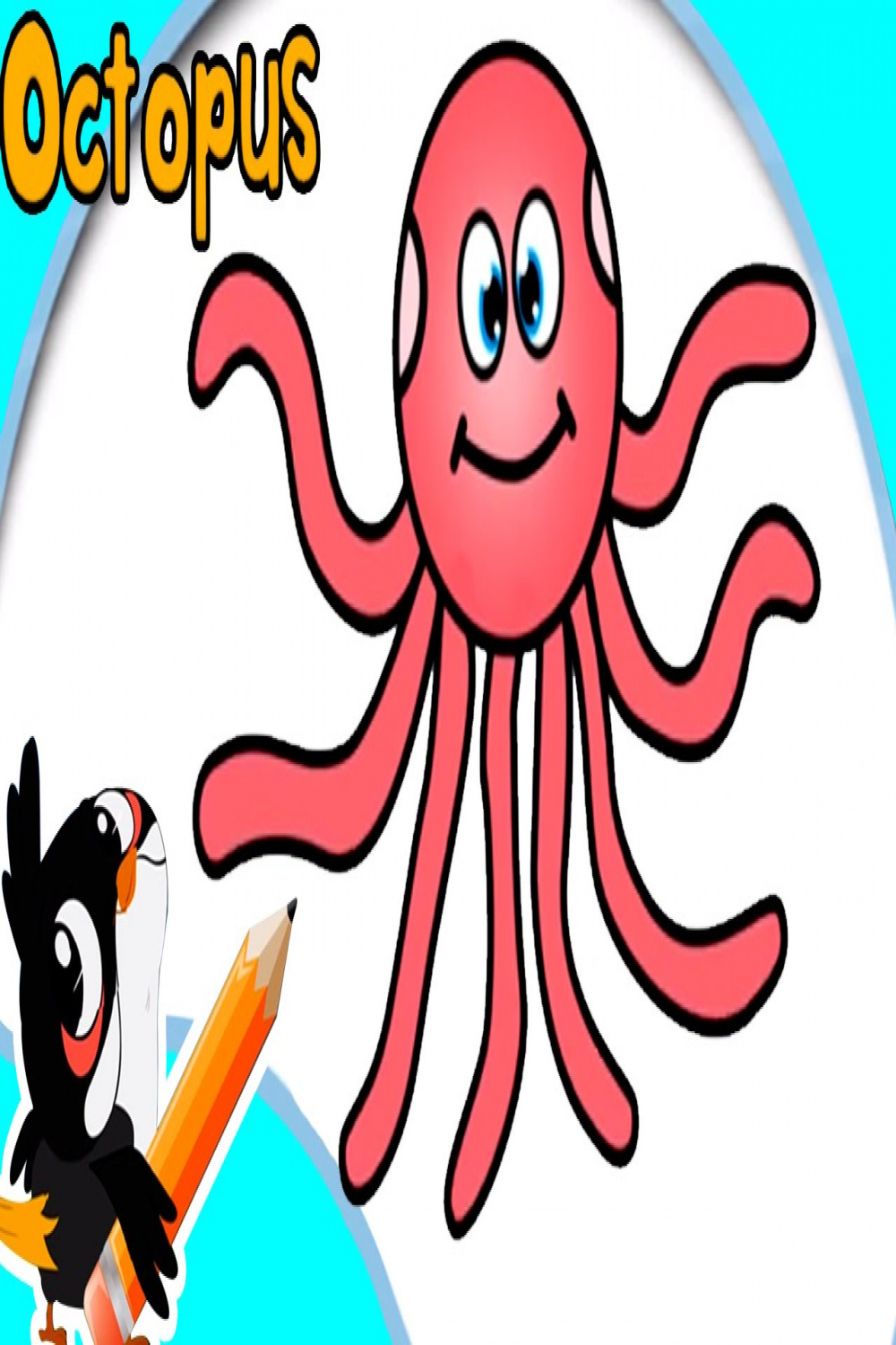 How To Draw An Octopus  Easy Step By Step Drawings  Tutorial For Kids   BulBul Apps