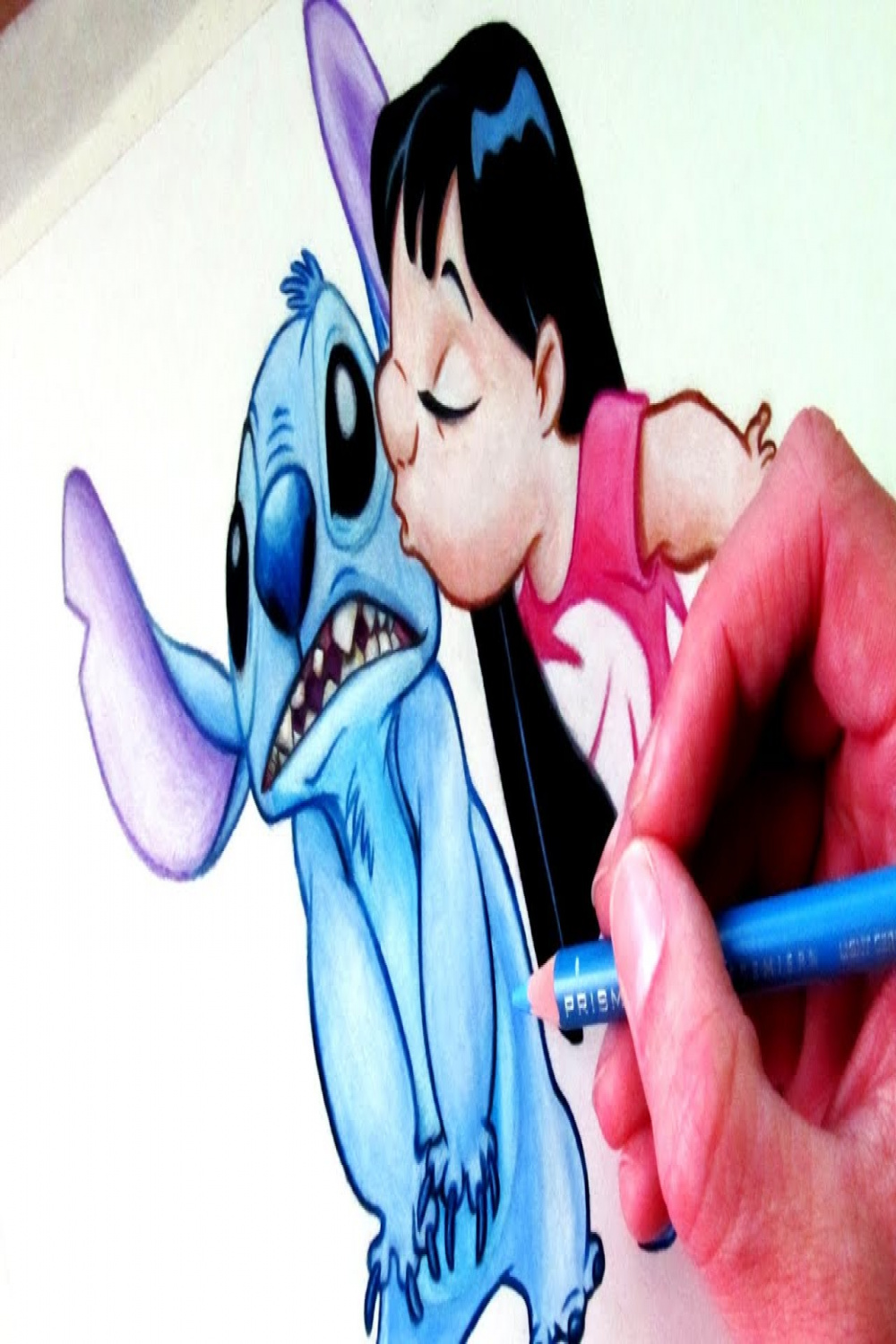 How to Draw Lilo & Stitch