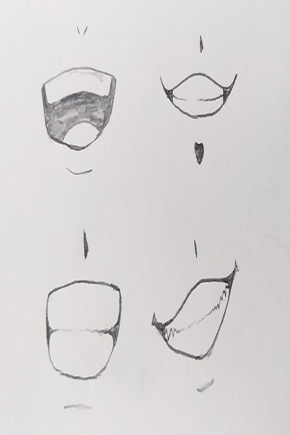 how to draw mouth how to draw anime mouth