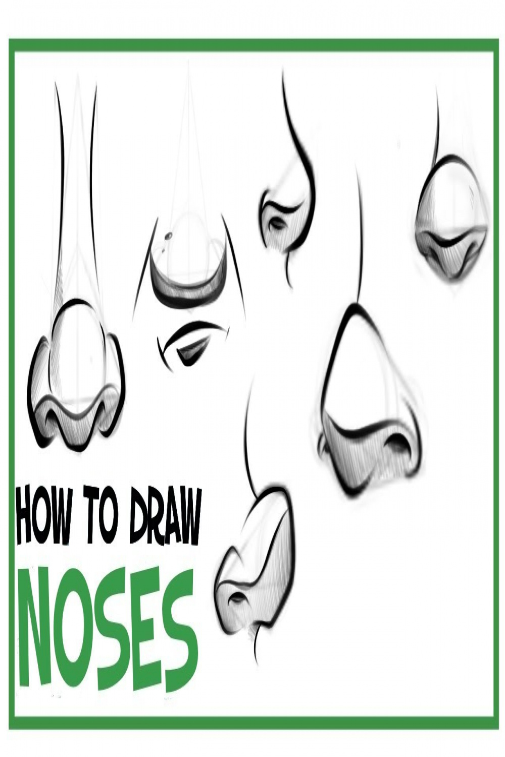 How To Draw Noses: CARTOONING  #