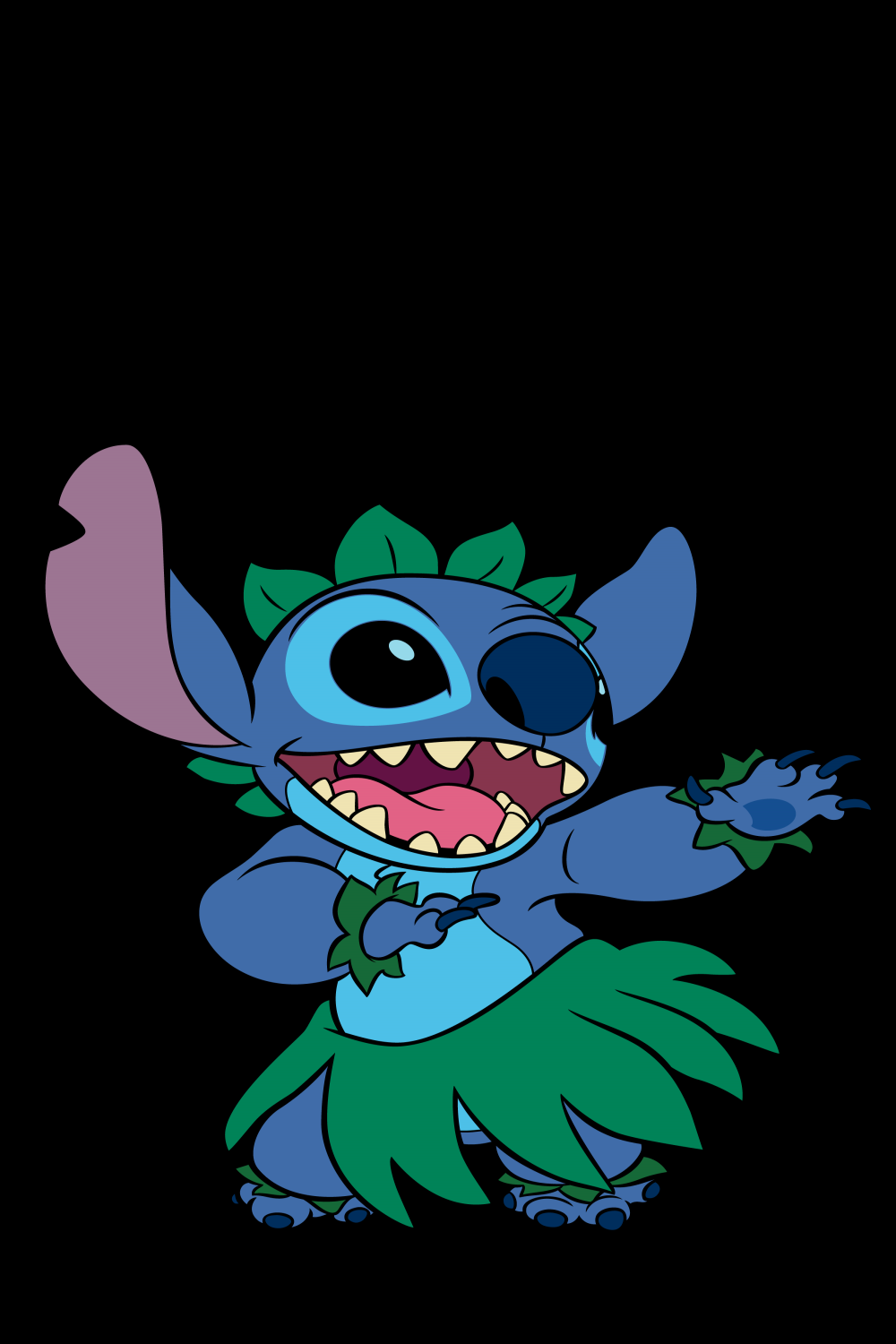 Hula Dancing Stitch  Disney  FiGPiN  Stitch drawing, Stitch