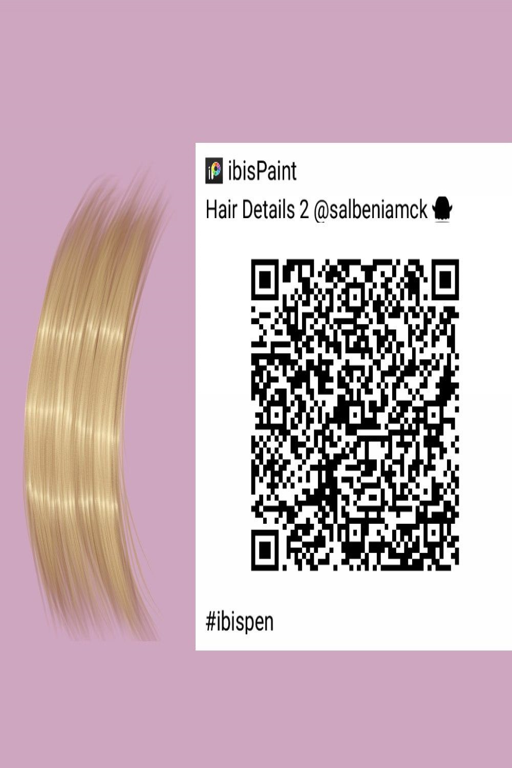 Ibispaint qr code  Coding, Procreate brushes free, Hair painting