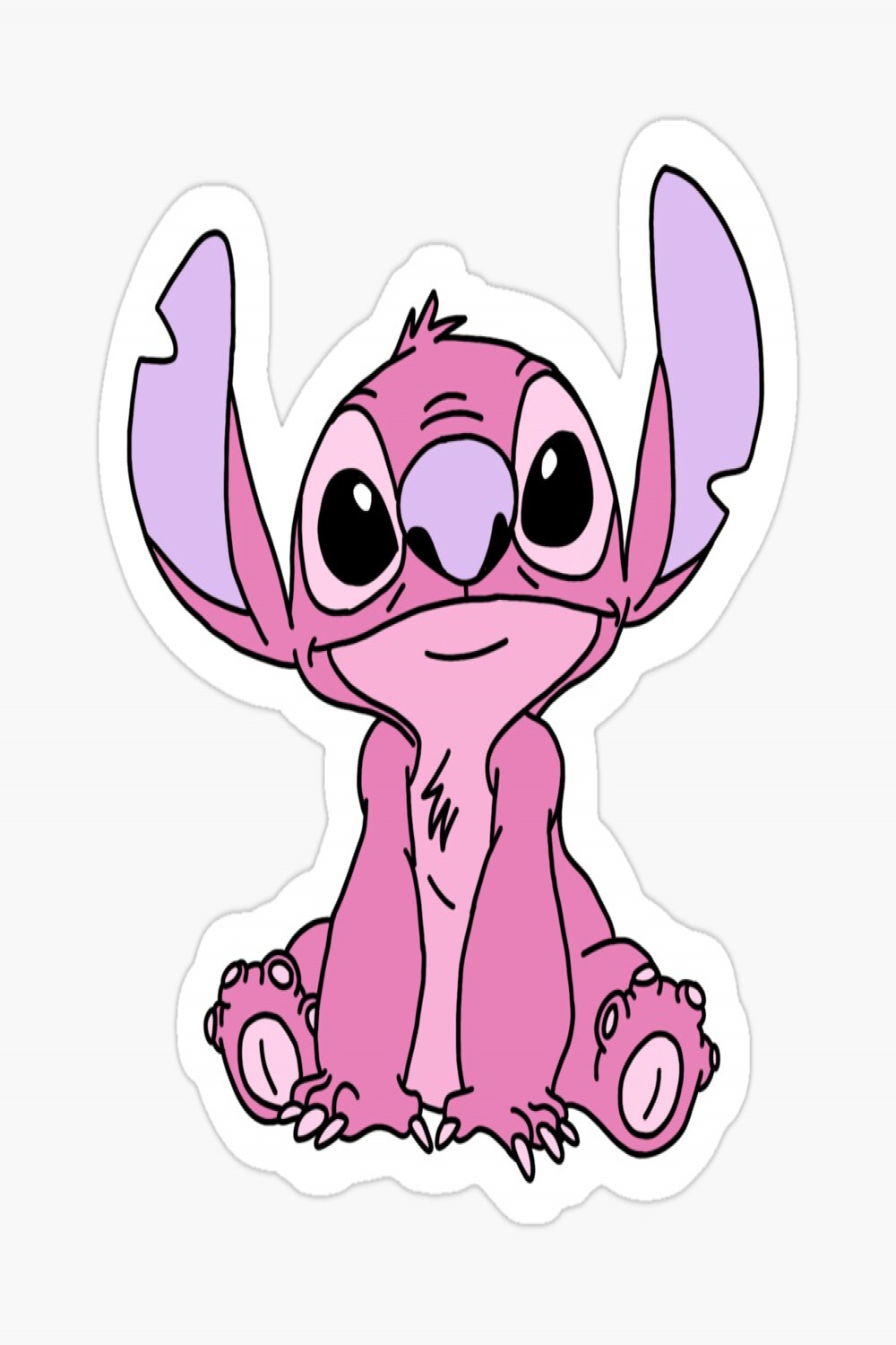 Pink Stitch" Sticker for Sale by reedcros  Redbubble