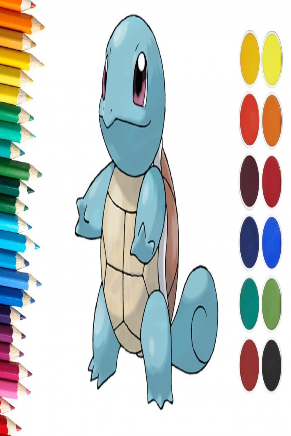 Pokemon Squirtle Colouring pages  Pokemon Drawing and Colouring