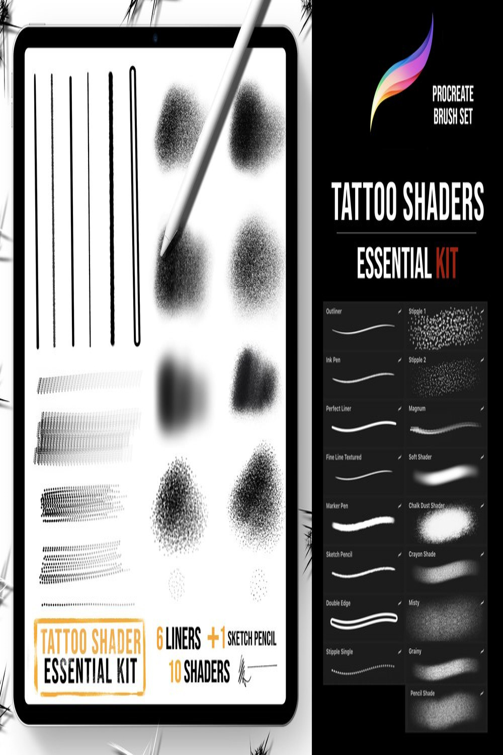 Procreate tattoo brushes