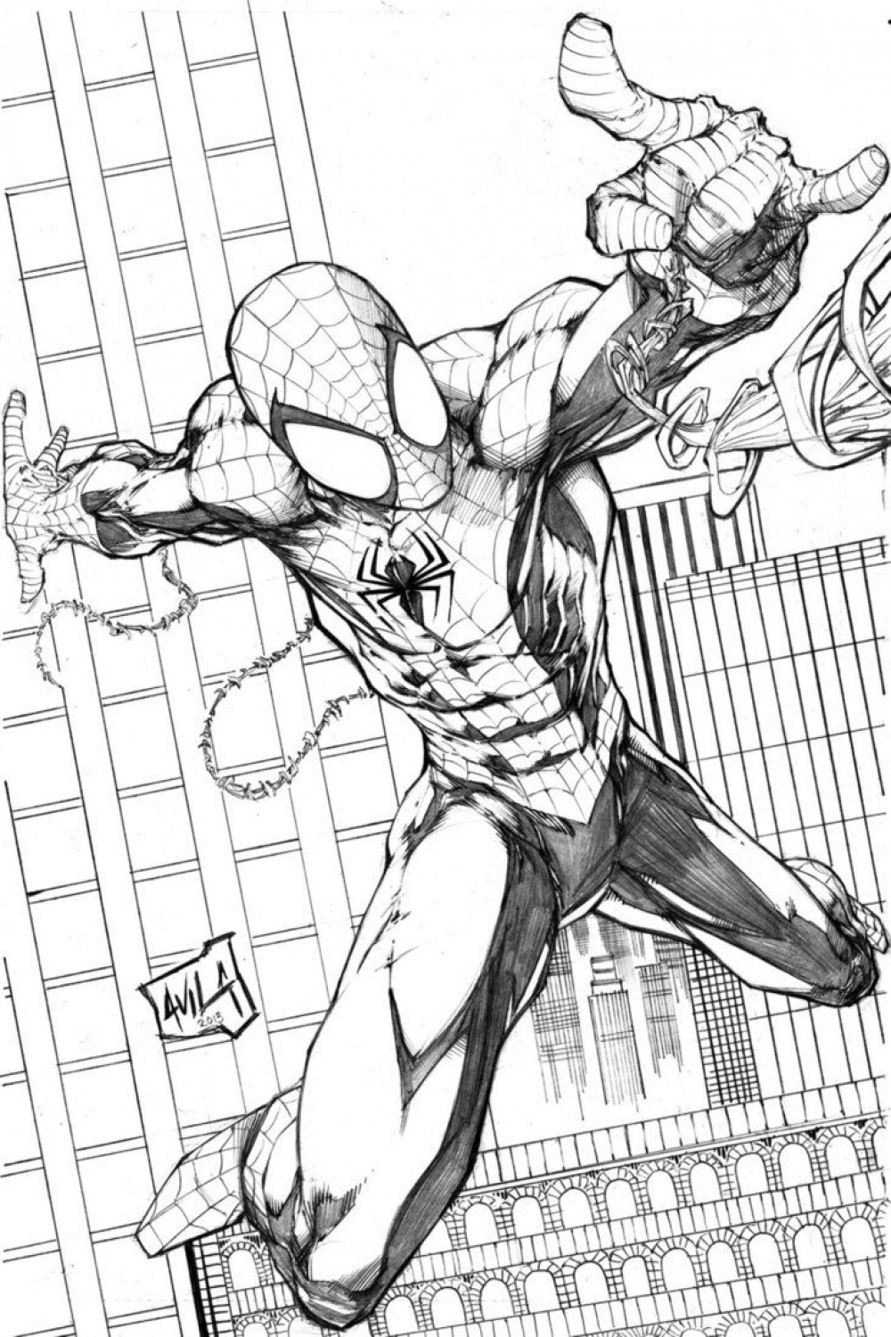 Spiderman  pencils by hanzozuken on DeviantArt  Spiderman